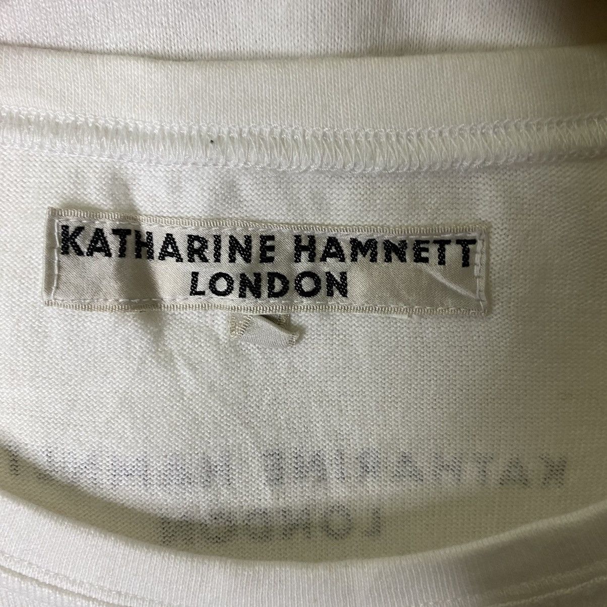 Katharine Hamnett London Katherine Hamnett London Ban On Third World Debt Tee Size US XS / EU 42 / 0 - 3 Thumbnail