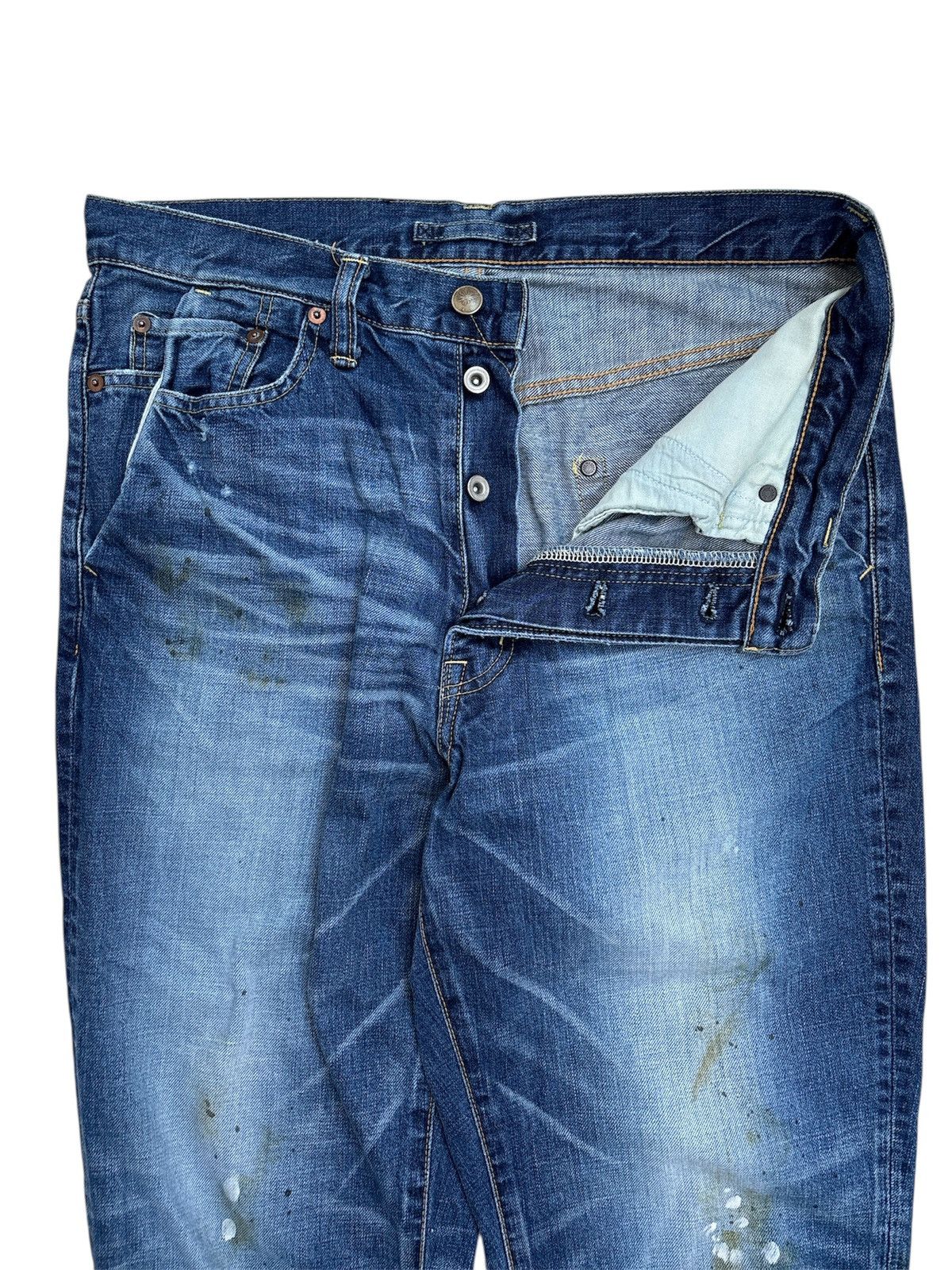 Maison MIHARA YASUHIRO SS99 Painter Cropped Jeans Size US 32 / EU 48 - 3 Thumbnail