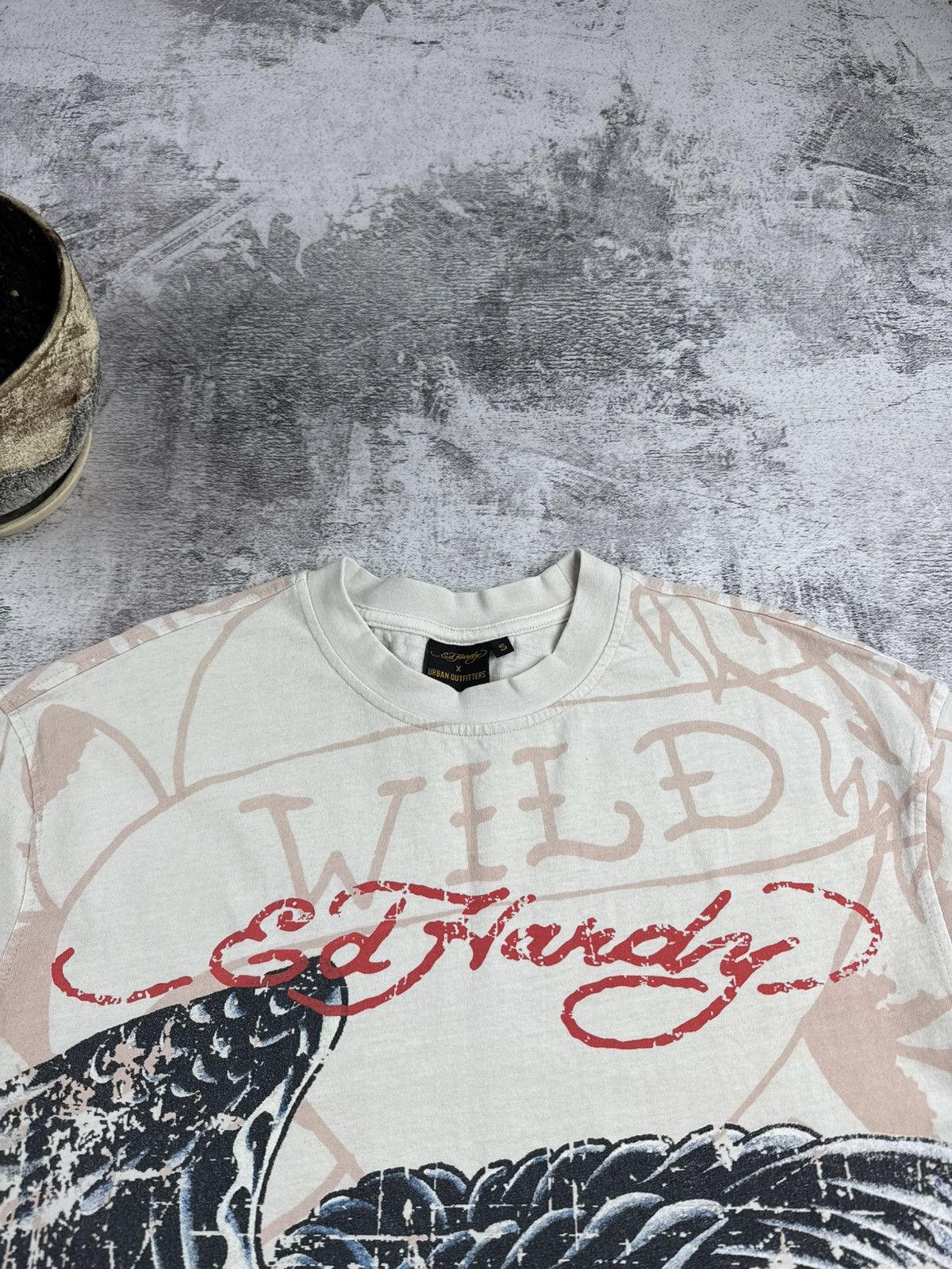 Ed Hardy Ed Hardy X Urban Outfitters Over print Tiger Logo Oversized T Shirt Tee Jersey Size US M / EU 48-50 / 2 - 9 Thumbnail