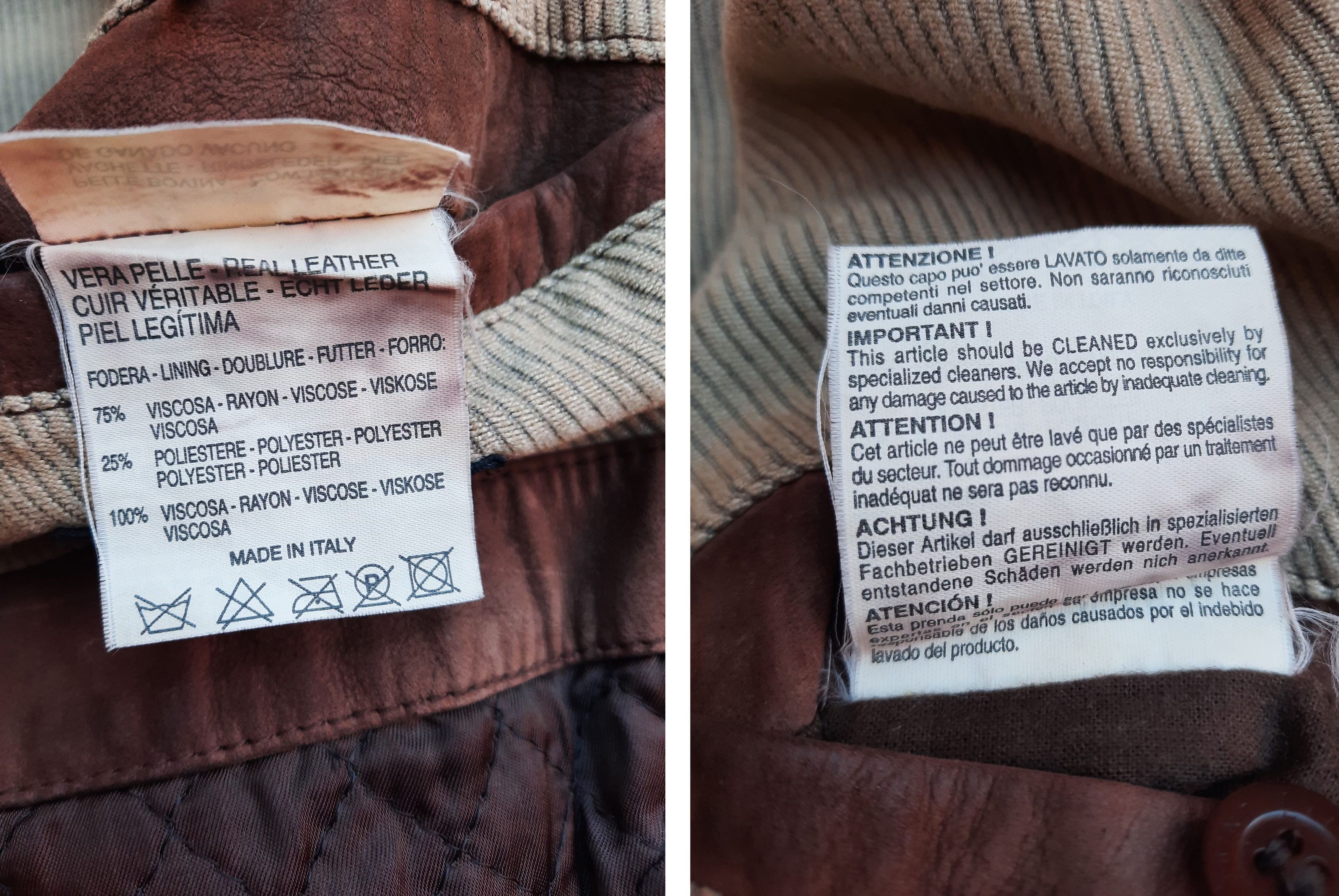 Yves Saint Laurent Yves Saint Laurent utility coat Jacket italy leather SZ 50 Size US M / EU 48-50 / 2 - 6 Thumbnail