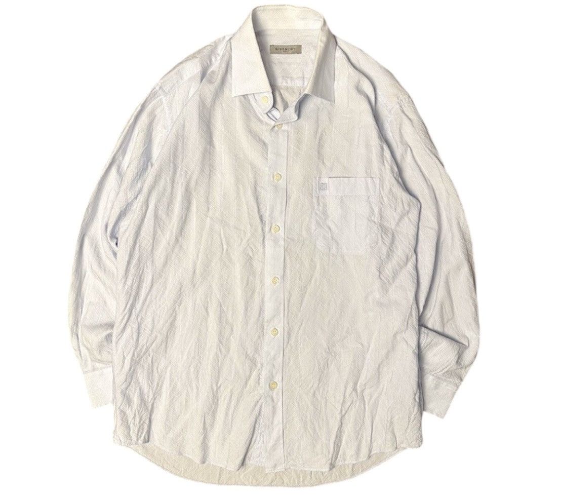 Givenchy × Vintage Blue shirt vintage Givenchy Size US L / EU 52-54 / 3 - 1 Thumbnail