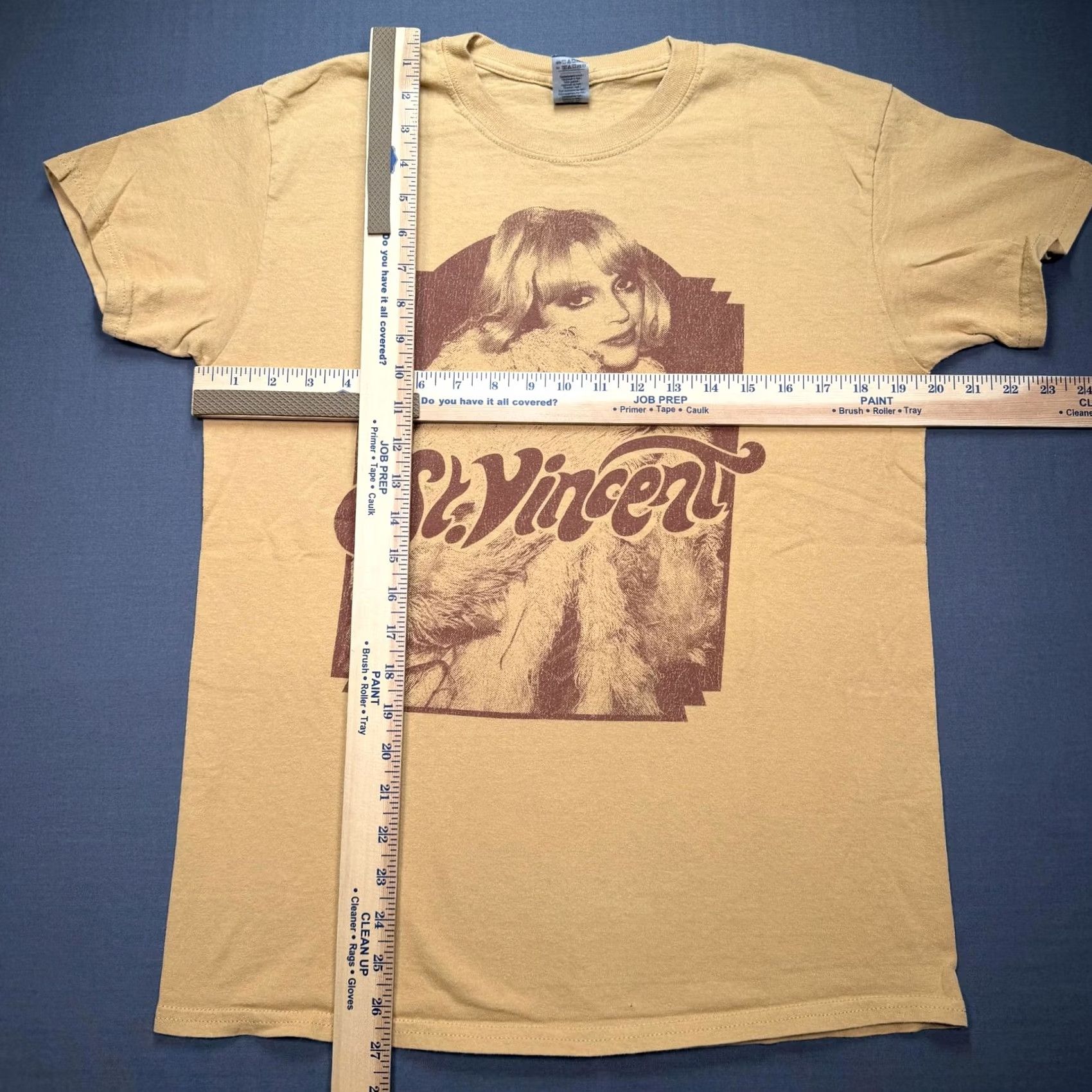 Vintage St Vincent Shirt Mens M orange Daddy's Home Los Angeles 2021 Concert T-Shirt Size US M / EU 48-50 / 2 - 3 Thumbnail