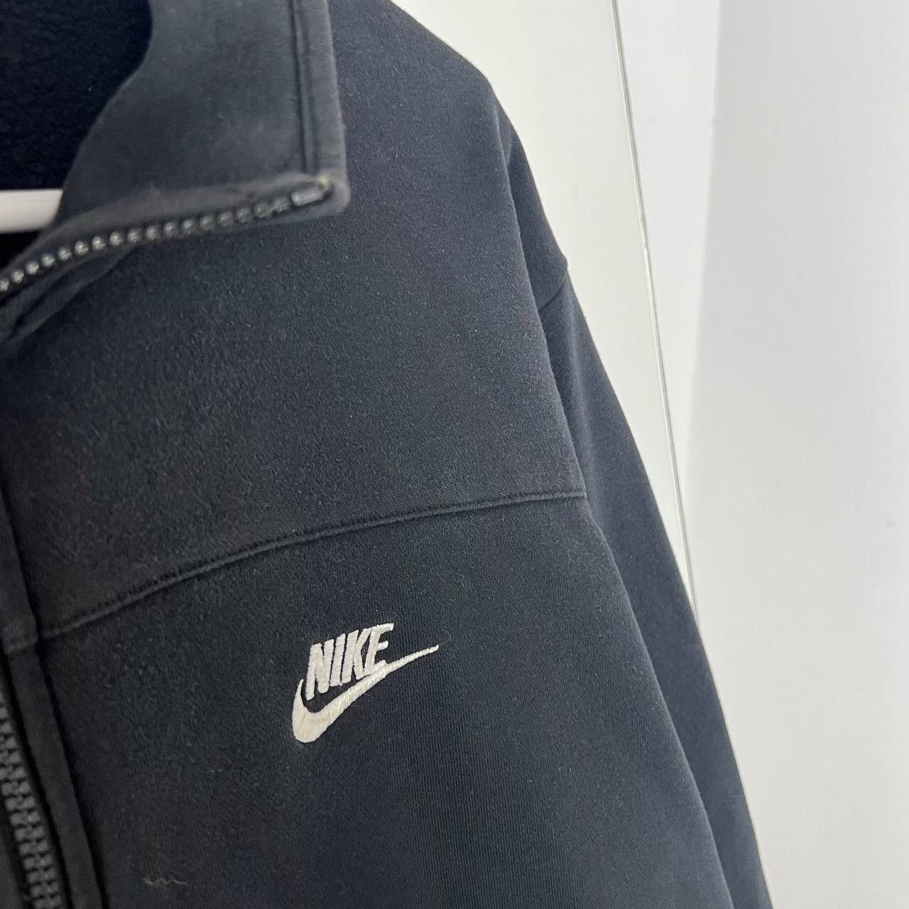 Nike Y2k Zip Sweatshirt Nike Mini Swoosh Oversized Size US XL / EU 56 / 4 - 3 Thumbnail