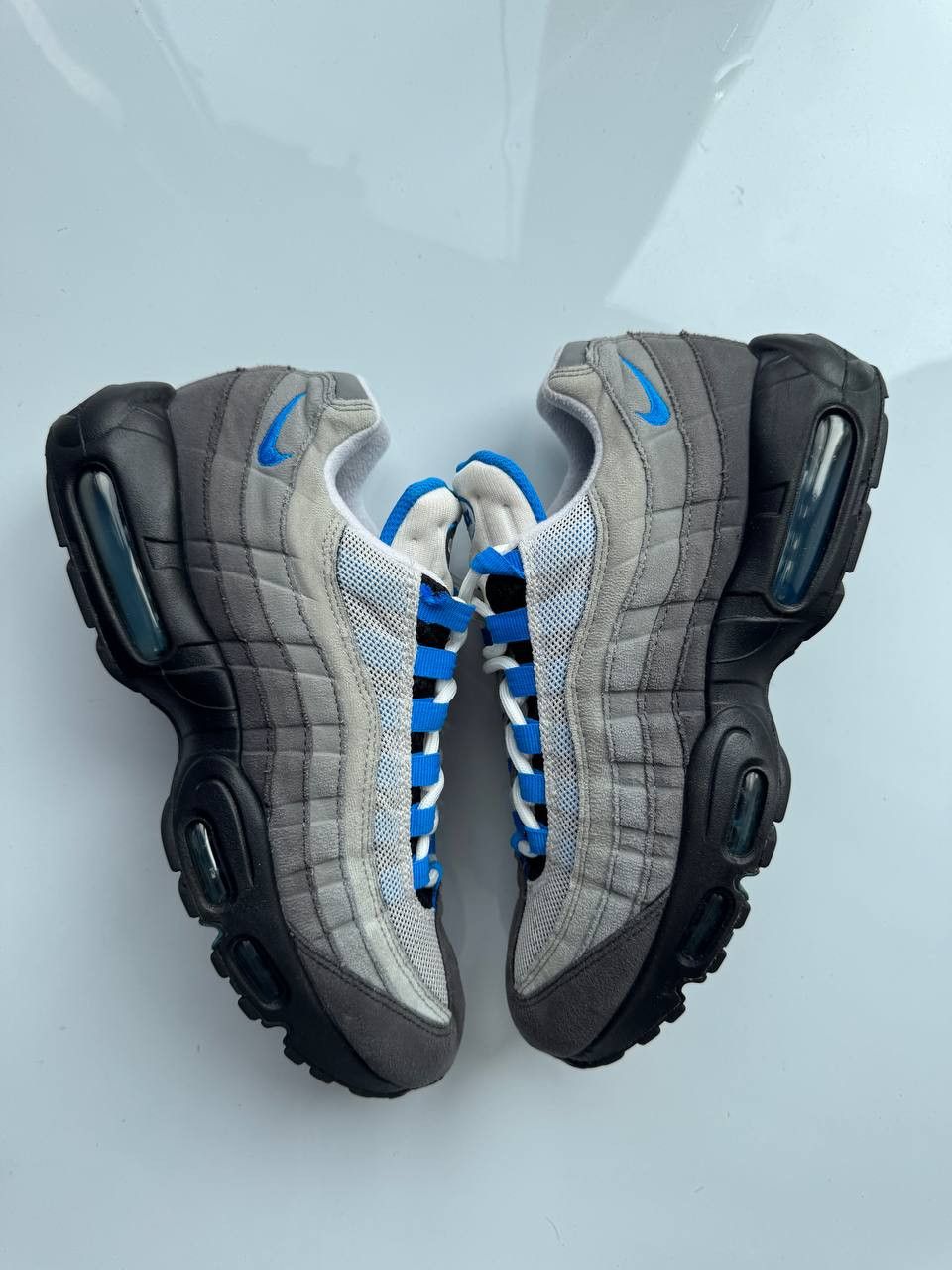 Footwear Air Max 95 Og Aluminum Nike Air Max 95 OG Crystal Blue