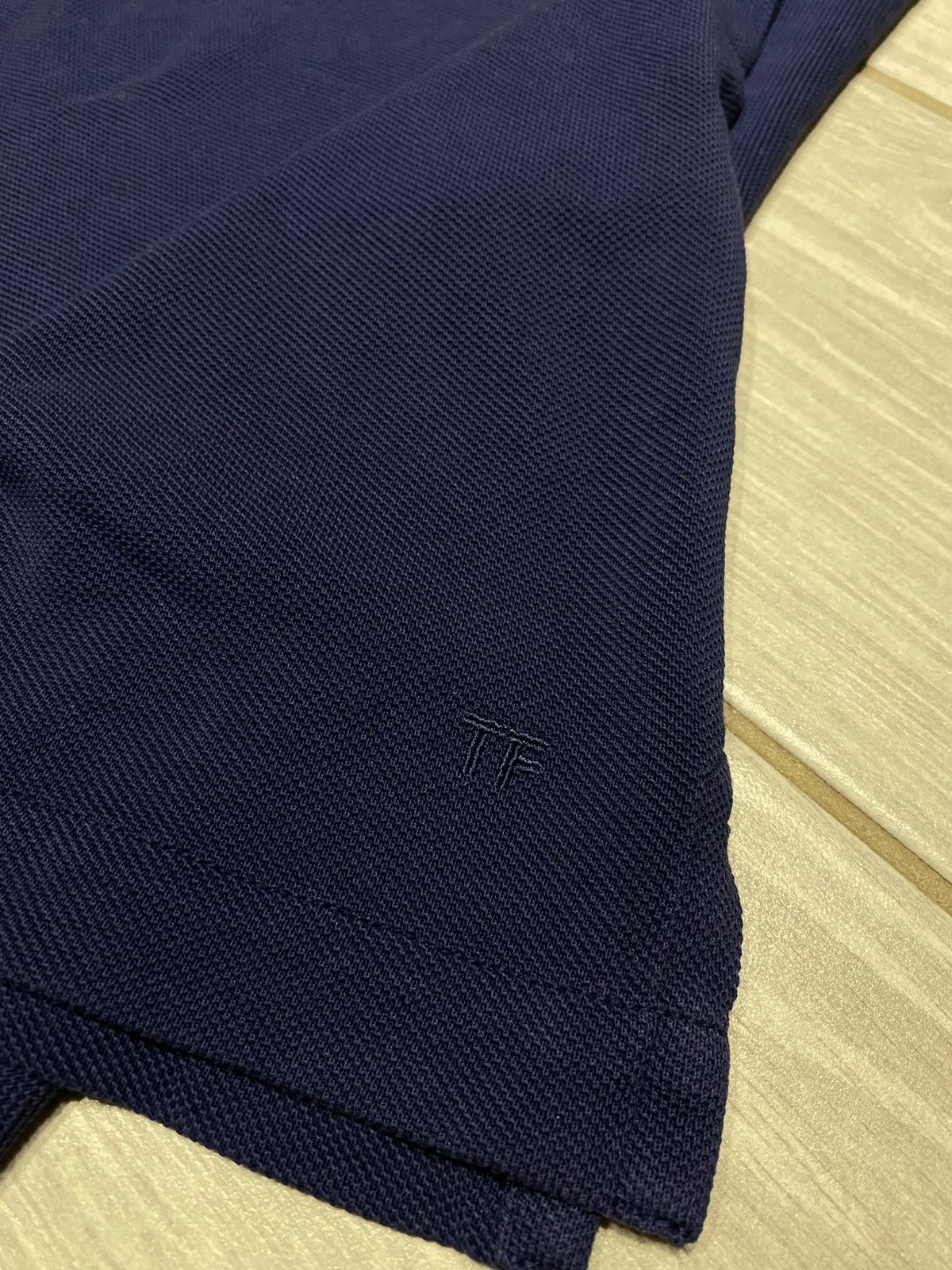 Tom Ford TOM FORD short-sleeve Polo Shirt | Blue Luxury Size US L / EU 52-54 / 3 - 3 Thumbnail