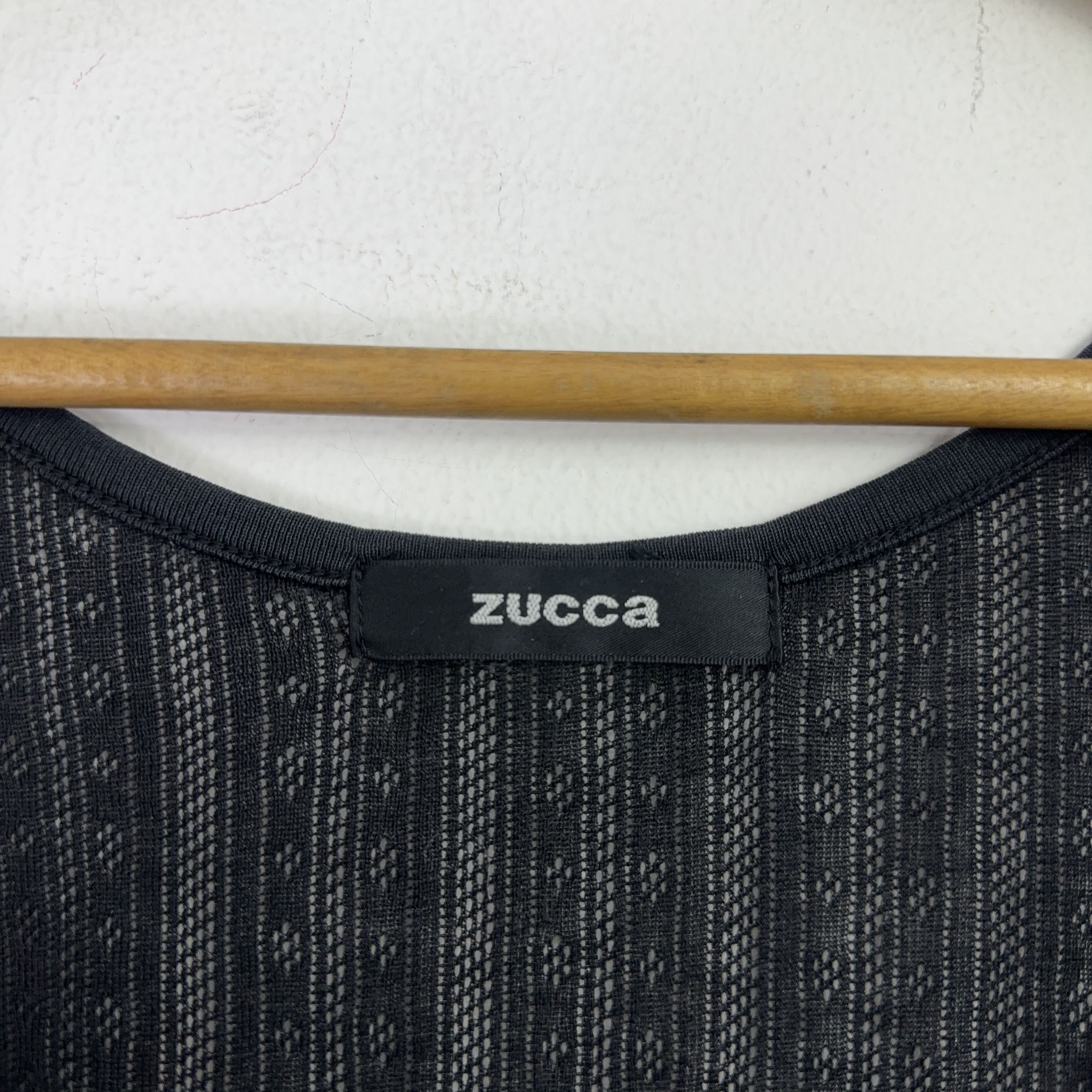 Issey Miyake Vintage Zucca Japan Sheer Knit Mesh Tank Top Size US M / EU 48-50 / 2 - 5 Thumbnail