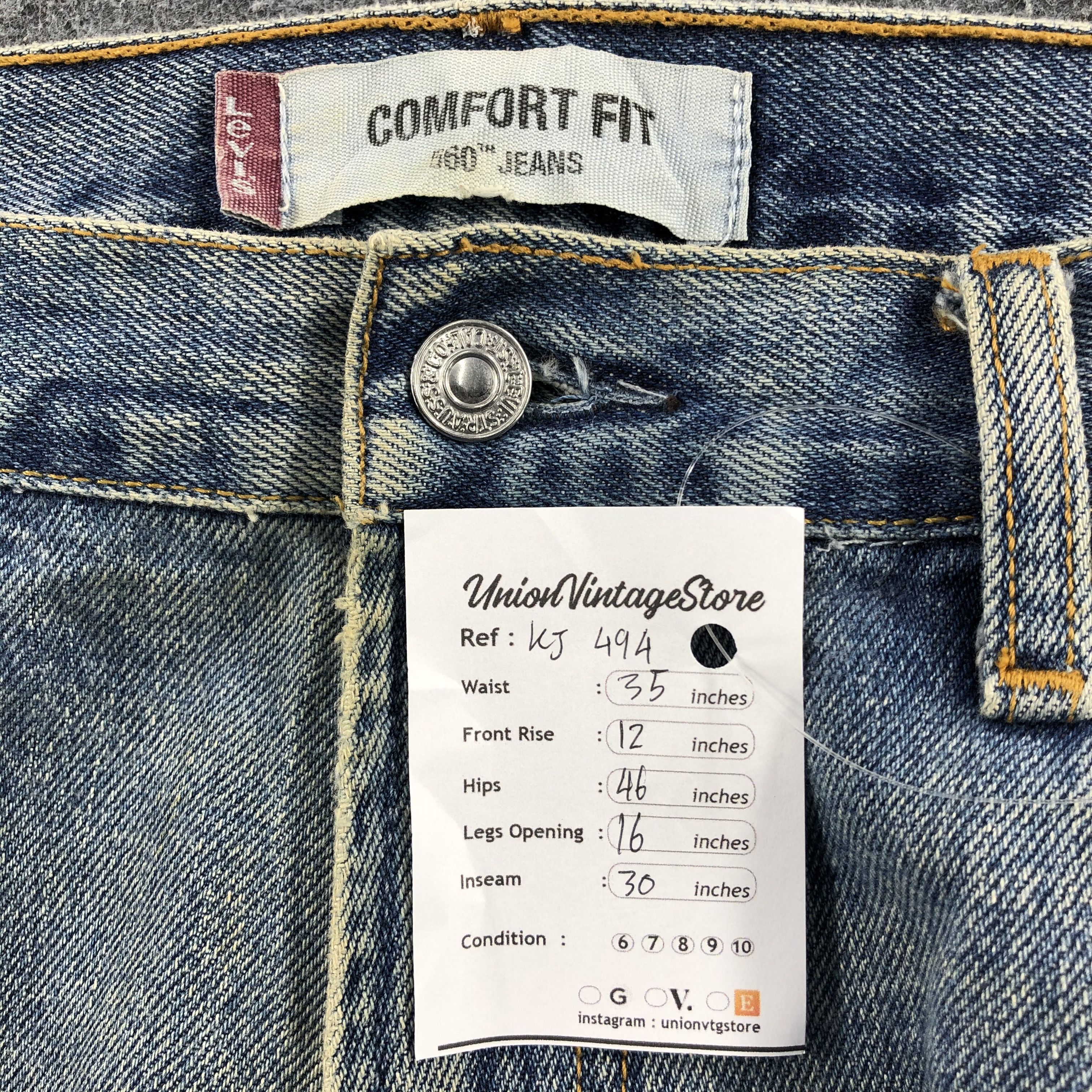 Levi's Vintage Levis 560 Jeans Rusty Washed Denim KJ494 Size US 34 / EU 50 - 11 Thumbnail