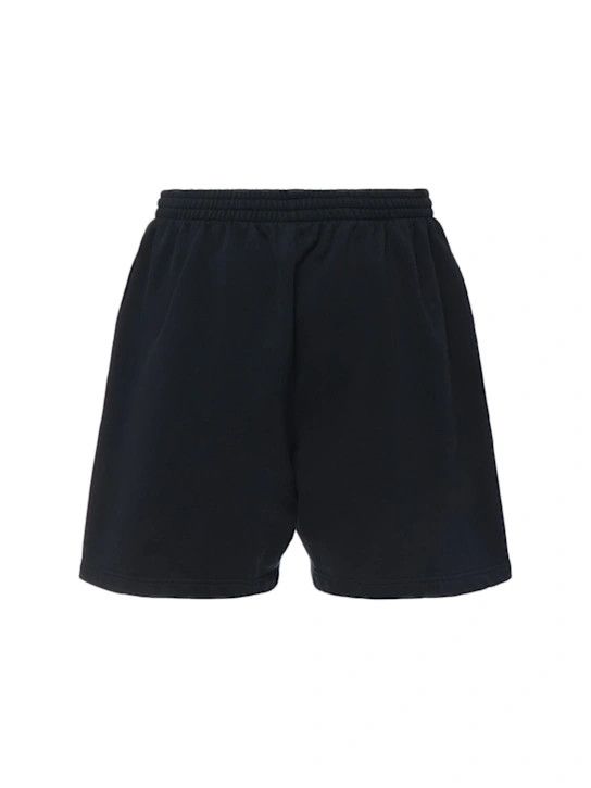 Balenciaga o1lsvrm0425 Sweat Shorts in Black Size US 28 / EU 44 - 4 Thumbnail