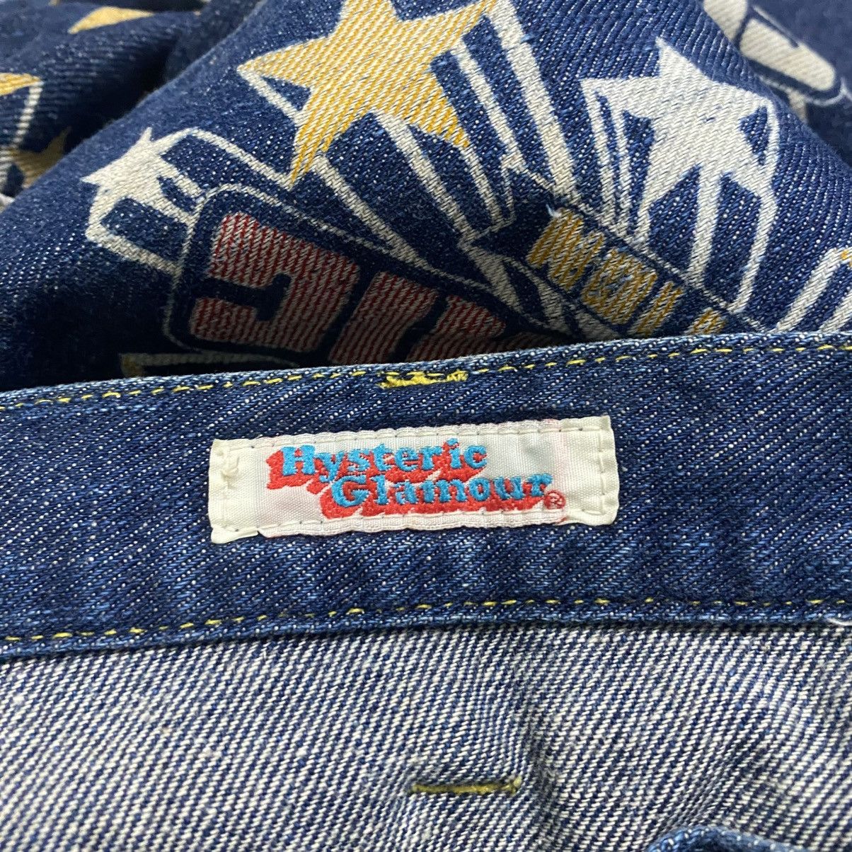 Hysteric Glamour Vintage Hysteric Glamour Denim Skirt Full Print Size 26" / US 2 / IT 38 - 14 Thumbnail