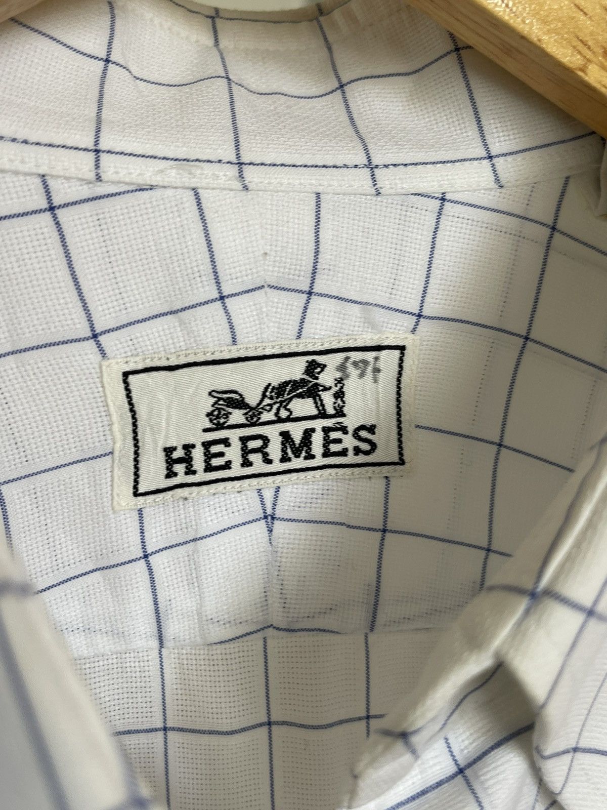 Hermes Hermes Button Ups Longsleeve Shirt Size US M / EU 48-50 / 2 - 4 Thumbnail