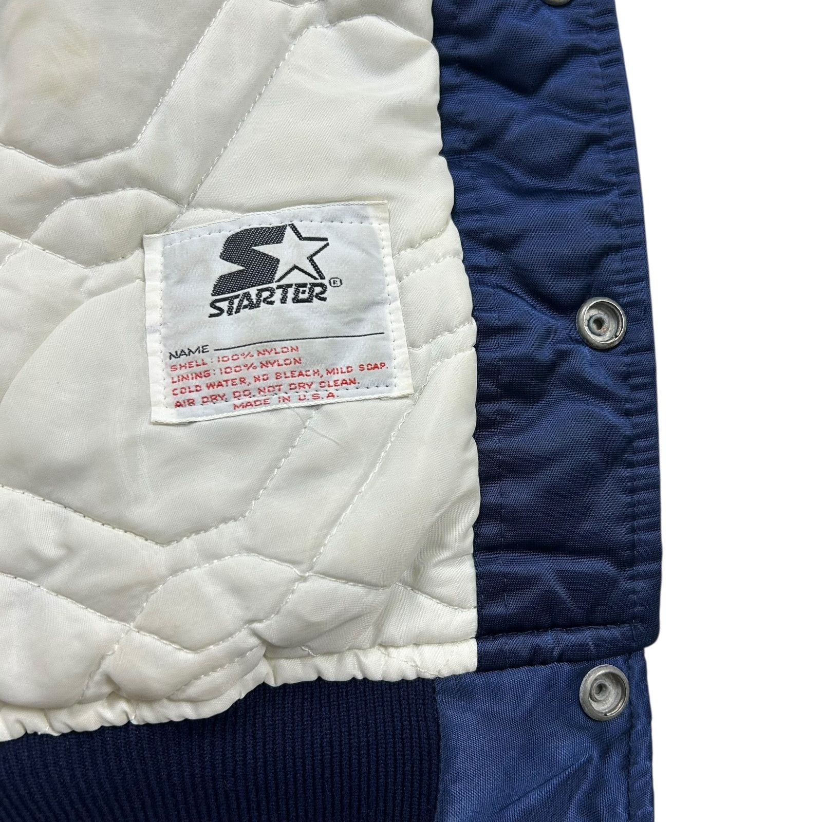 NCAA VTG 90s ILLINOIS FIGHTING ILLINI STARTER SATIN JACKET Size US M / EU 48-50 / 2 - 5 Thumbnail