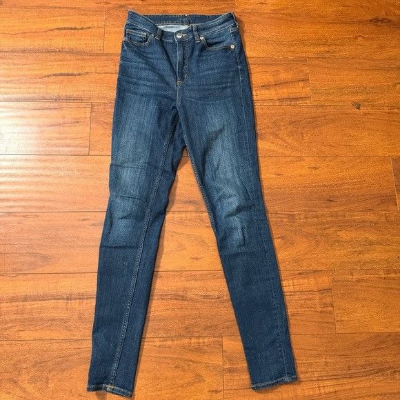 Other Monki Blue Denim Slim Fit Jeans Sz 28 Size 28" / US 6 / IT 42 - 7 Thumbnail