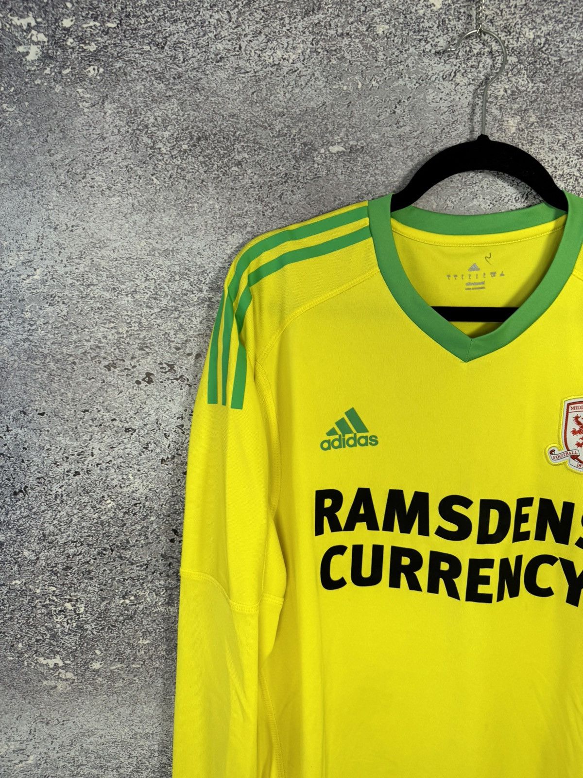 Adidas × Vintage Vintage Middlesbrough 2017/18 GK Adidas Jersey L size Size US L / EU 52-54 / 3 - 2 Thumbnail