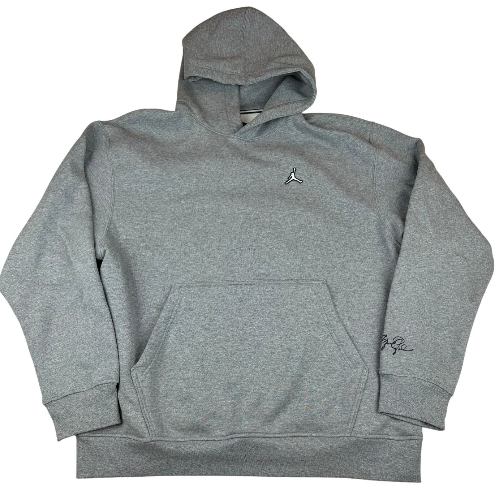 Jordan Brand Jordan Gray Hoodie Size L Size US L / EU 52-54 / 3 - 1 Thumbnail
