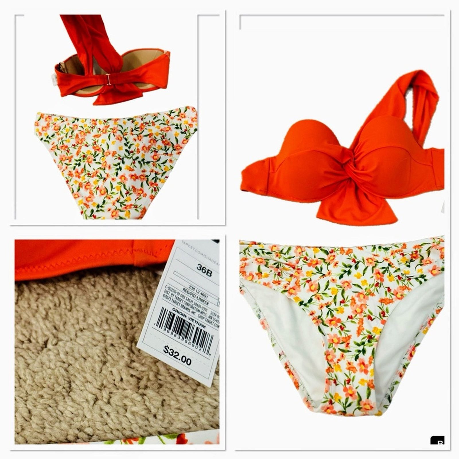 Target Basics HUGE Lot!12+ swimsuits One & 2 pieces! Great for Re-Sell! Size ONE SIZE - 8 Thumbnail