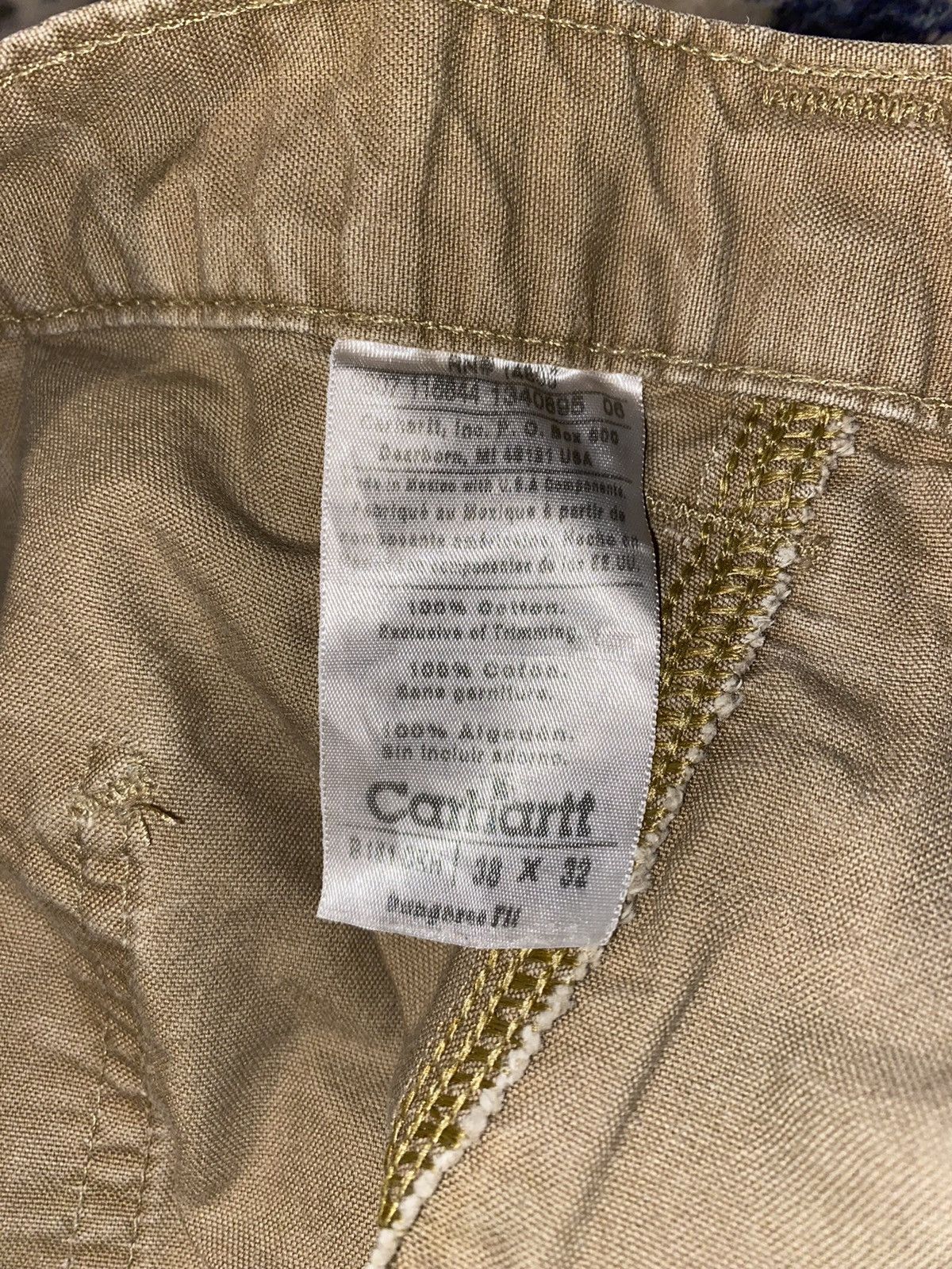 Carhartt × Designer × Vintage 38/32 2000’s Carhartt Pants Size US 38 / EU 54 - 5 Thumbnail