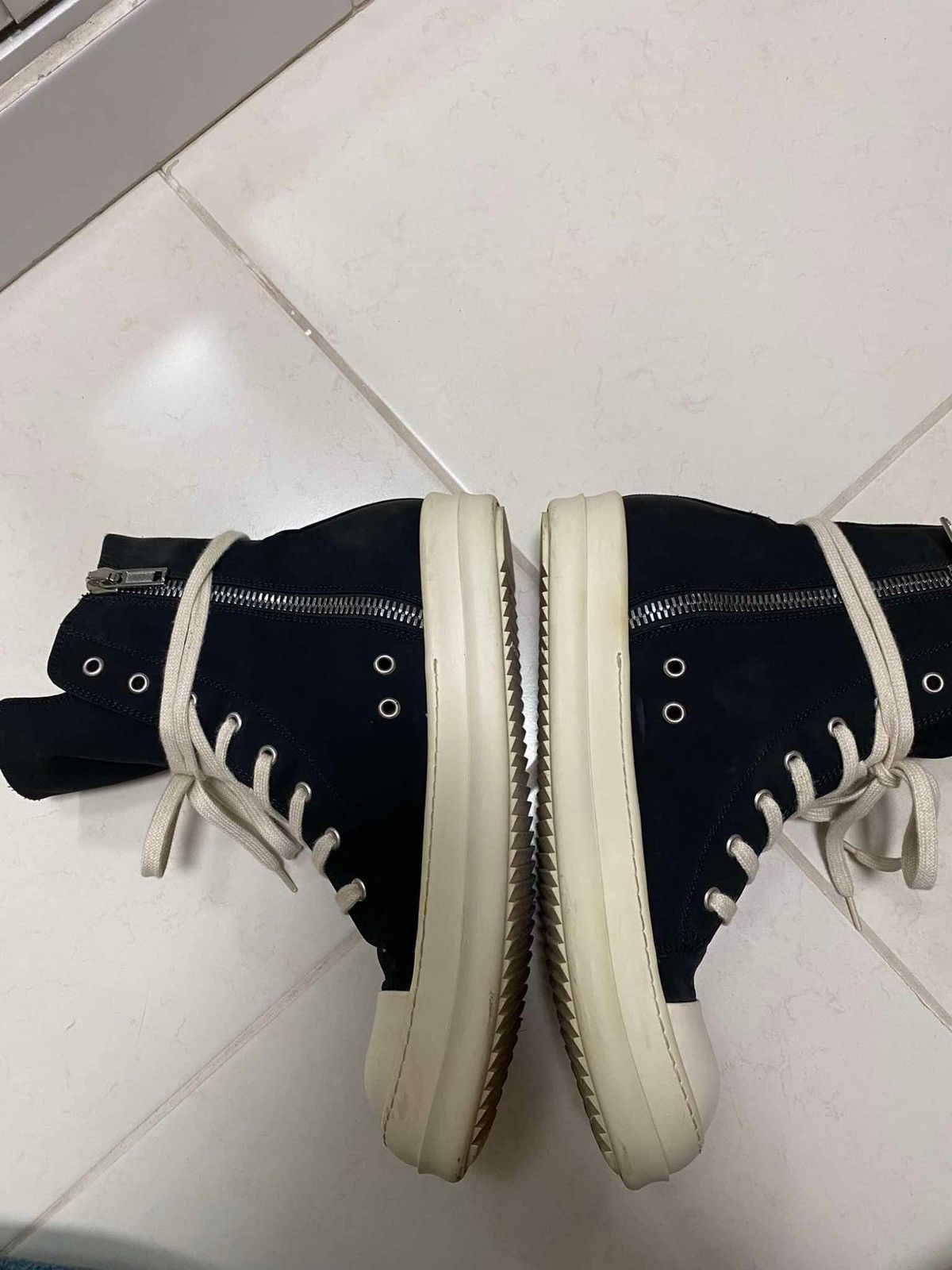 Rick Owens × Rick Owens Drkshdw Rick Owens Drkshdw ramones size 41.5 euro Size US 8.5 / EU 41-42 - 3 Thumbnail