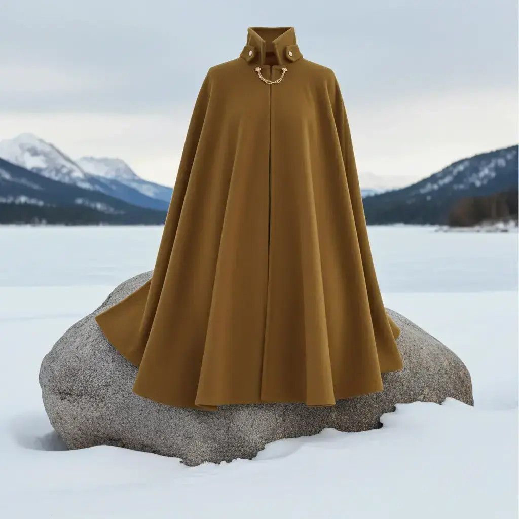 Other Italy Cloak Tabarro in Wool Size US XL / EU 56 / 4 - 3 Thumbnail