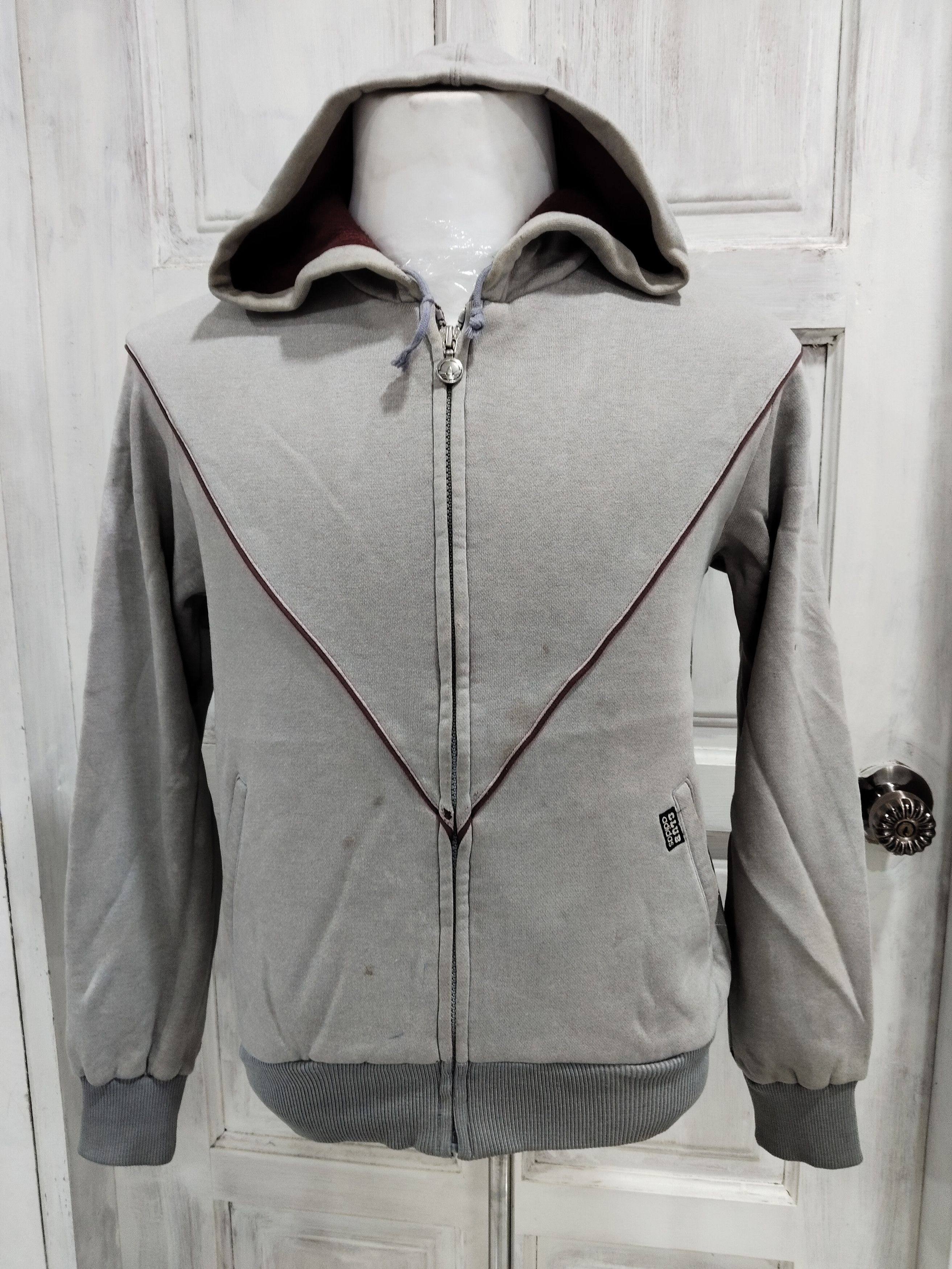 Adidas × Vintage Vintage 90s Adidas Small Logo Zipper Hoodie Size US M / EU 48-50 / 2 - 1 Thumbnail