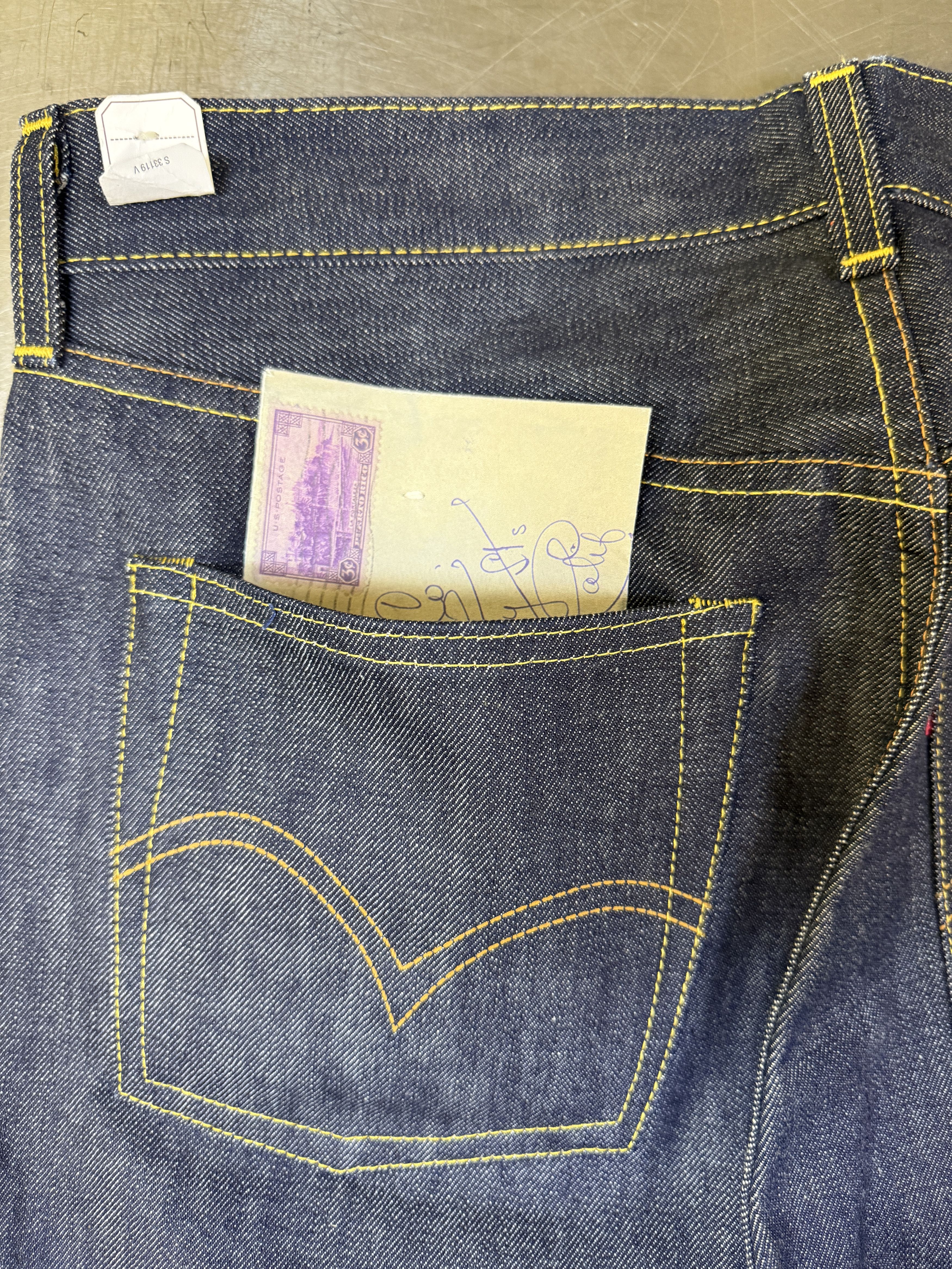 Levi's Vintage Clothing Levi's Vintage 1944 WWII S501XX Cone Mills Denim Jeans Size US 32 / EU 48 - 8 Thumbnail