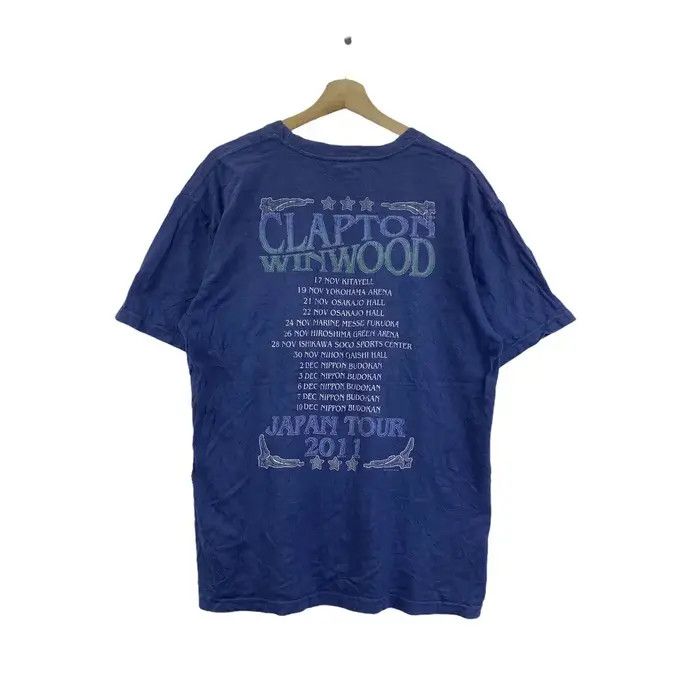 Band Tees Vtg ERIC CLAPTON TOUR Steve Windwood Japan Tee Shirt Size US L / EU 52-54 / 3 - 3 Thumbnail