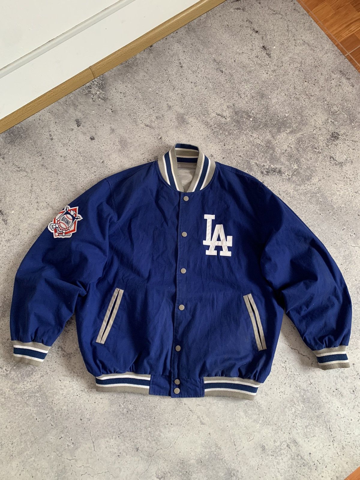 MLB Los Angeles Dodgers MLB Reversible Satin Bomber Jacket Size US XL / EU 56 / 4 - 3 Thumbnail