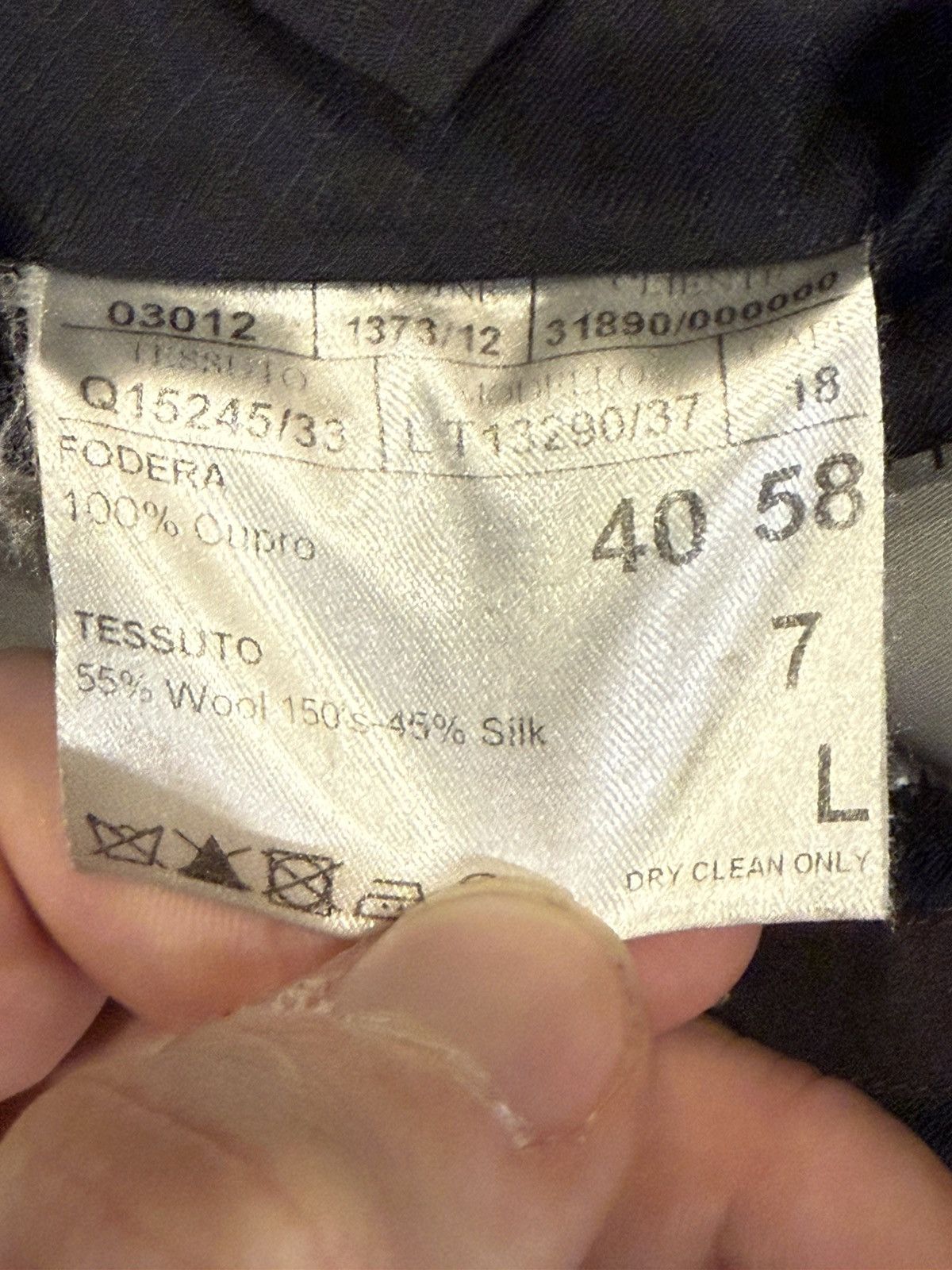 Canali Canali Exclusive Wool and Silk Suit Size 48L - 3 Thumbnail