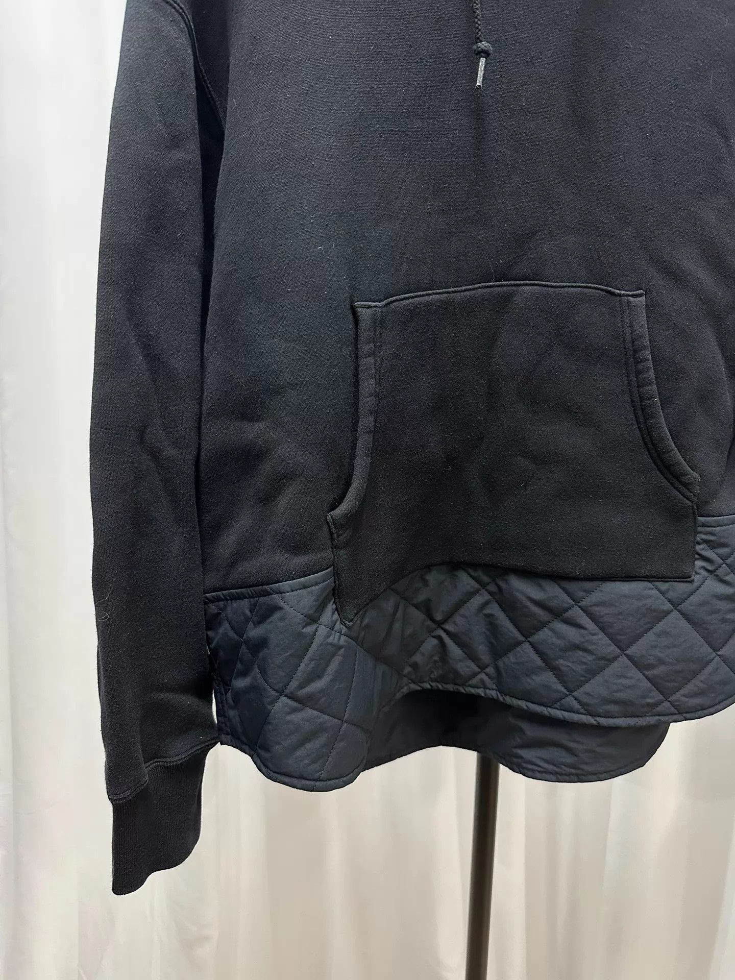 Comme des Garcons Comme des Garçons Homme Color Blocked Black Hoodie L Size US L / EU 52-54 / 3 - 4 Thumbnail
