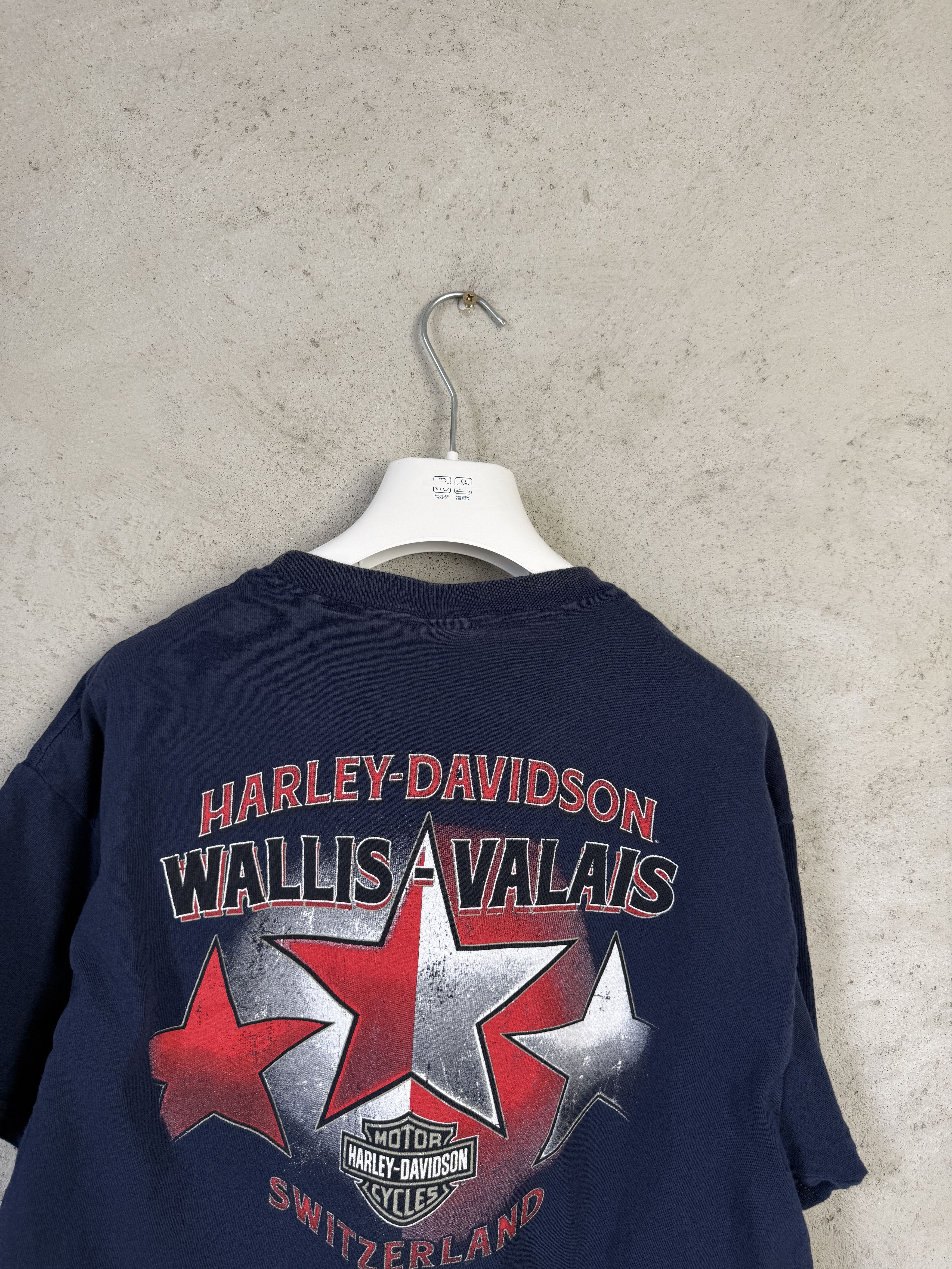 Harley Davidson Harley Davidson Switzerland vintage t-shirt tee Size US M / EU 48-50 / 2 - 6 Thumbnail