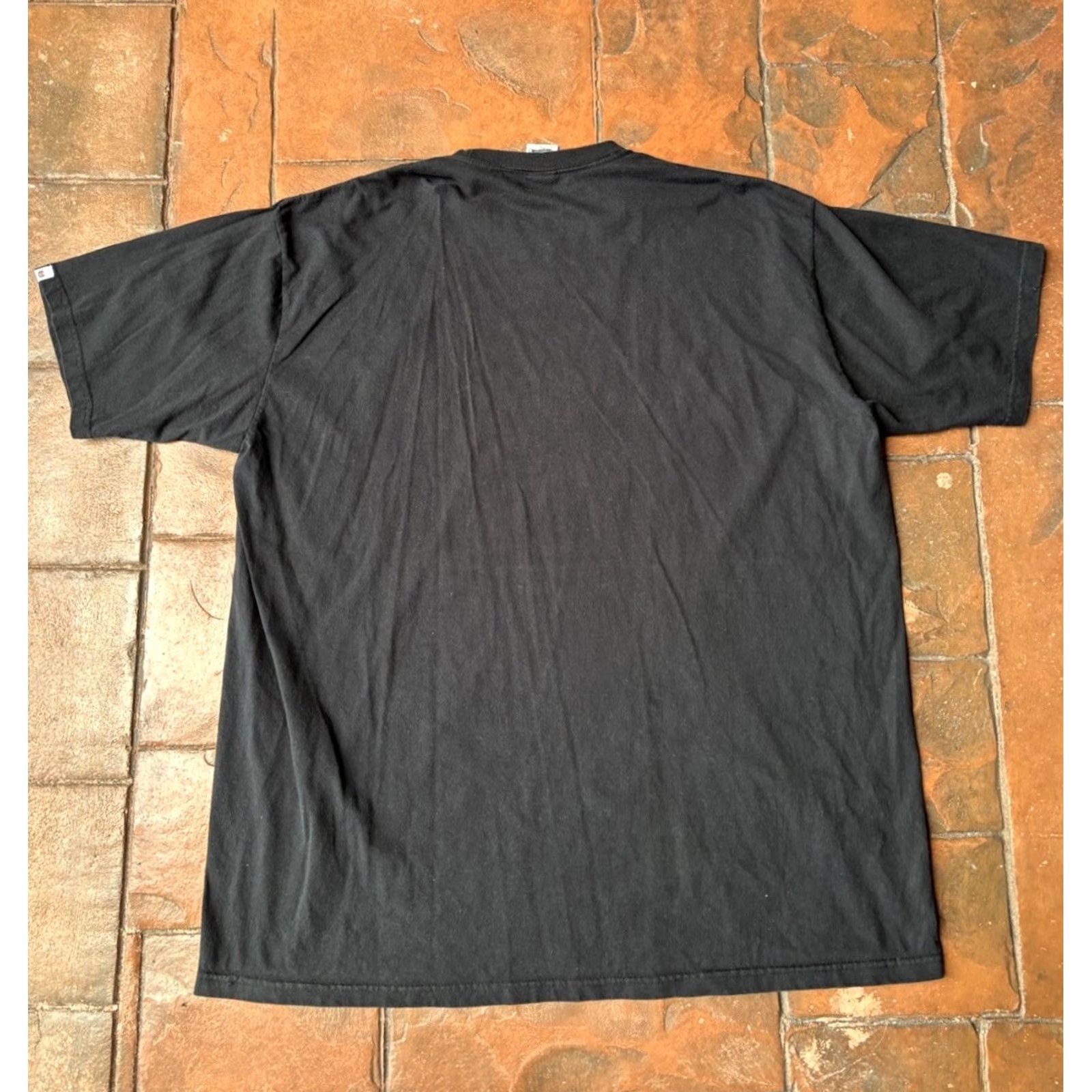 Phat Farm VINTAGE Phat Farm T-Shirt 3XL Black Cotton Graphic Print Short Sleeve Crew Neck Men Grunge Halloween Horror Punk Rock Skull 90s 2000s Size US XXL / EU 58 / 5 - 3 Thumbnail