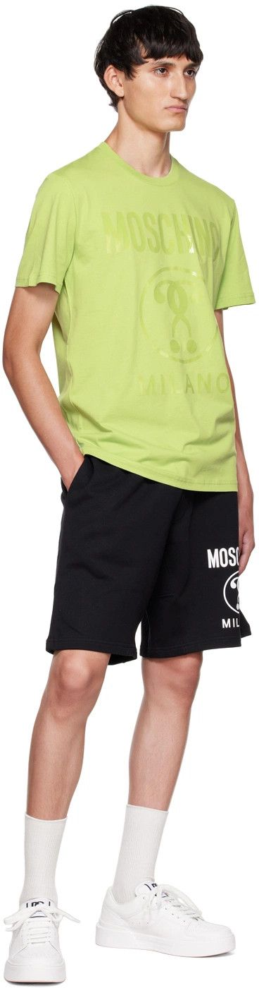 Moschino o1y0225 Logo T-Shirt in Green Size US S / EU 44-46 / 1 - 4 Thumbnail