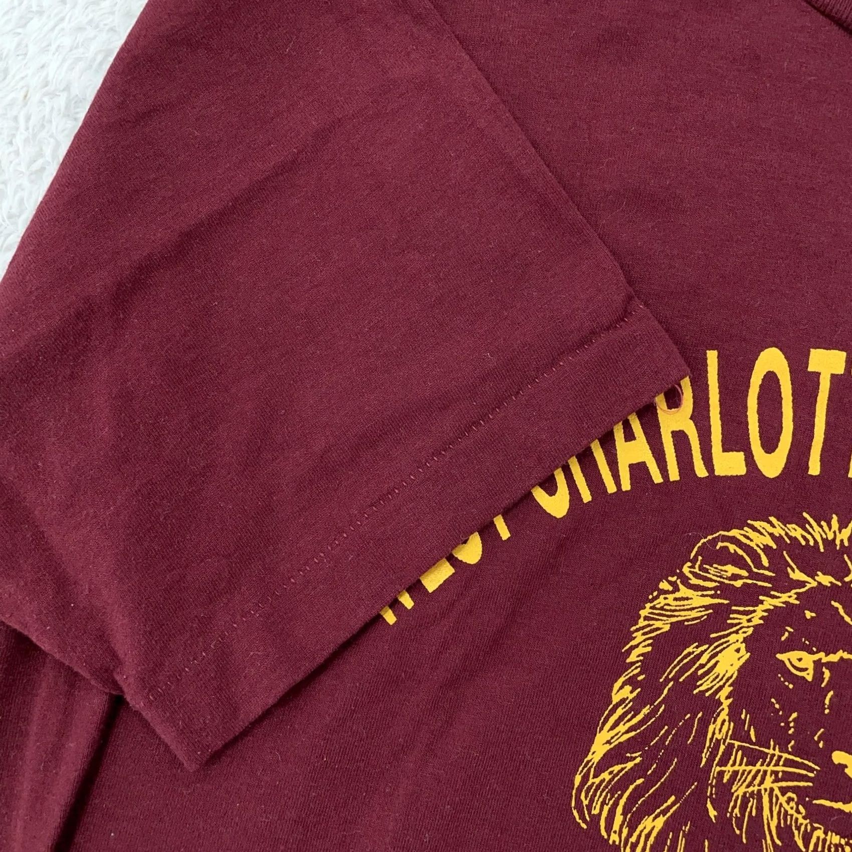 Vintage VINTAGE West Charlotte High School Alumni T-Shirt Mens M Red NC 90s Shirt Mens Size US M / EU 48-50 / 2 - 3 Thumbnail