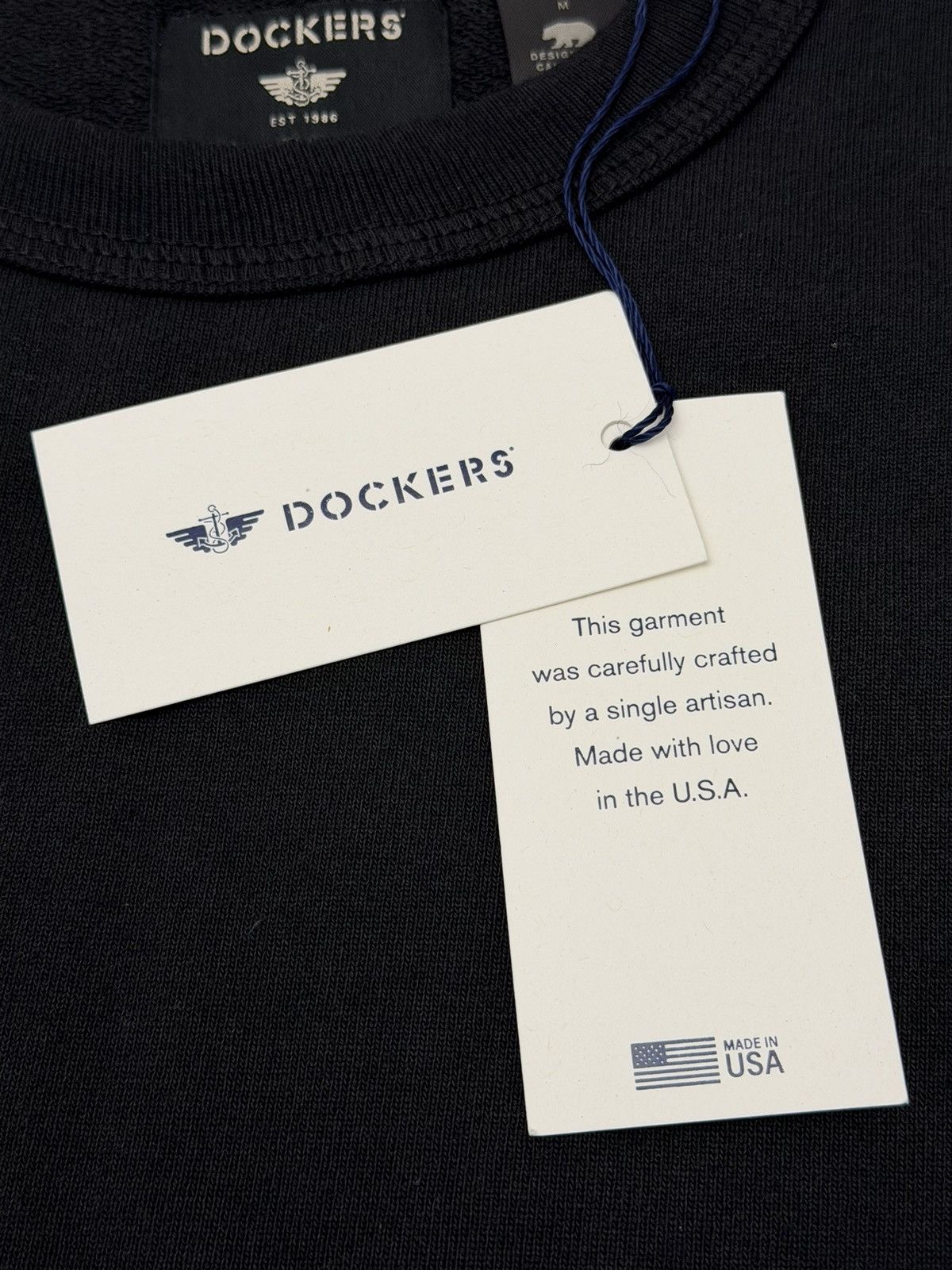 Dockers Vintage 90s Dockers Heavyweight Crewneck DSWT M Made in USA Size US M / EU 48-50 / 2 - 5 Thumbnail