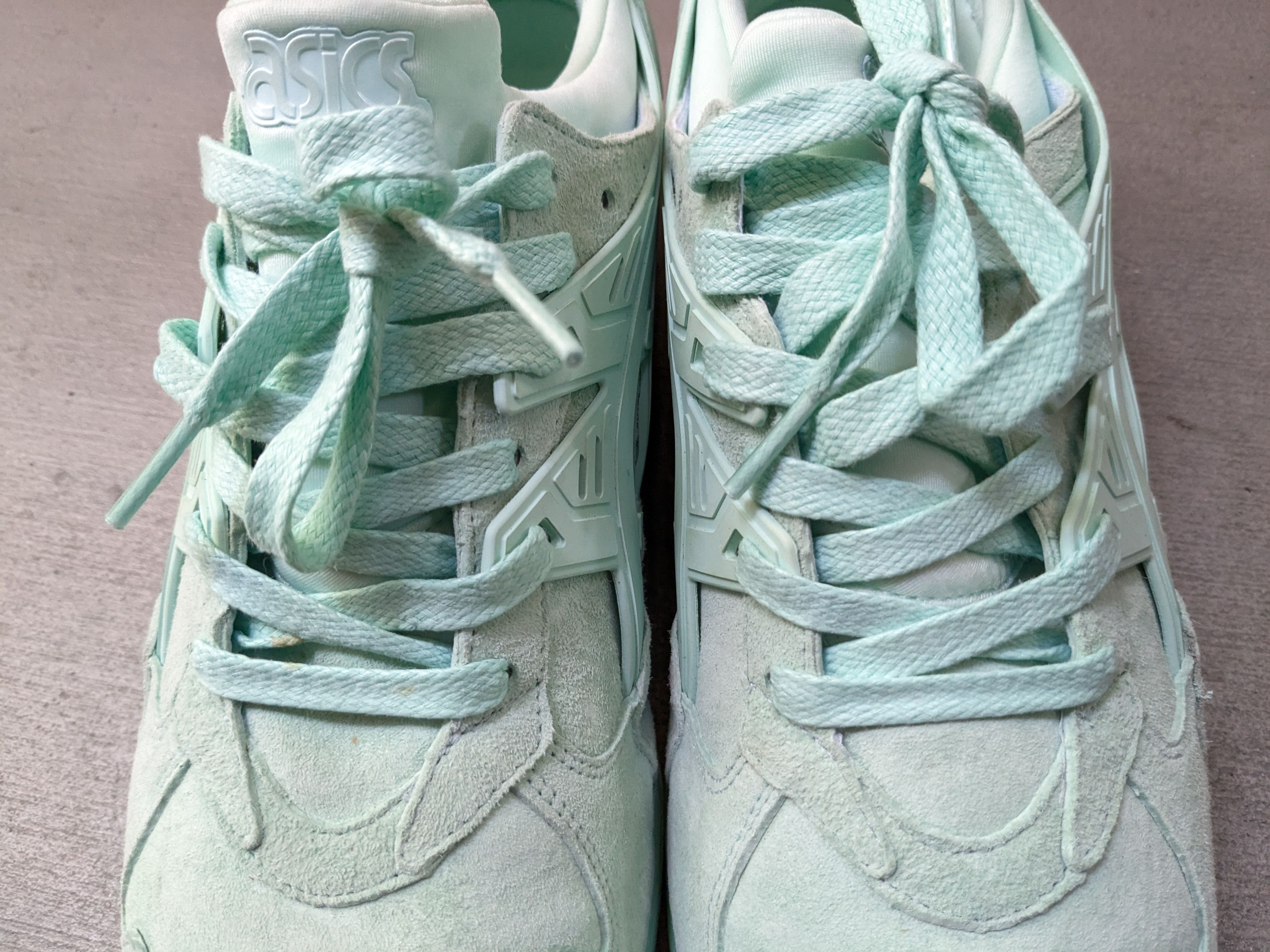 Asics ASICS Gel-Kayano Trainer Mint Green 11 Suede Size US 11 / EU 44 - 5 Thumbnail