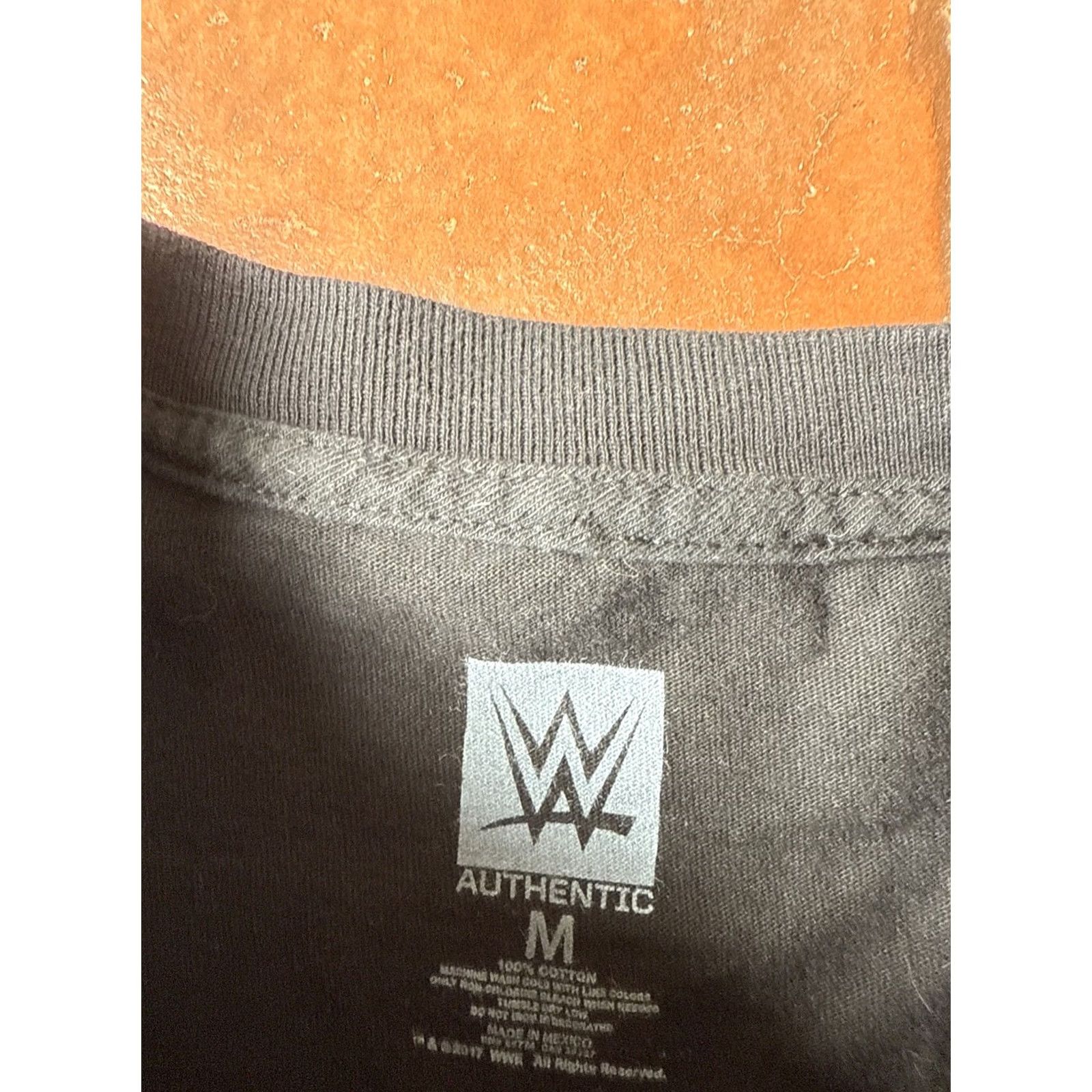 Vintage WWE T-Shirt Finn Balor Demon Resurrection Grunge 90s Medium Black Short Sleeve Round Neck Graphic Tee Mens (M) Size US M / EU 48-50 / 2 - 2 Thumbnail