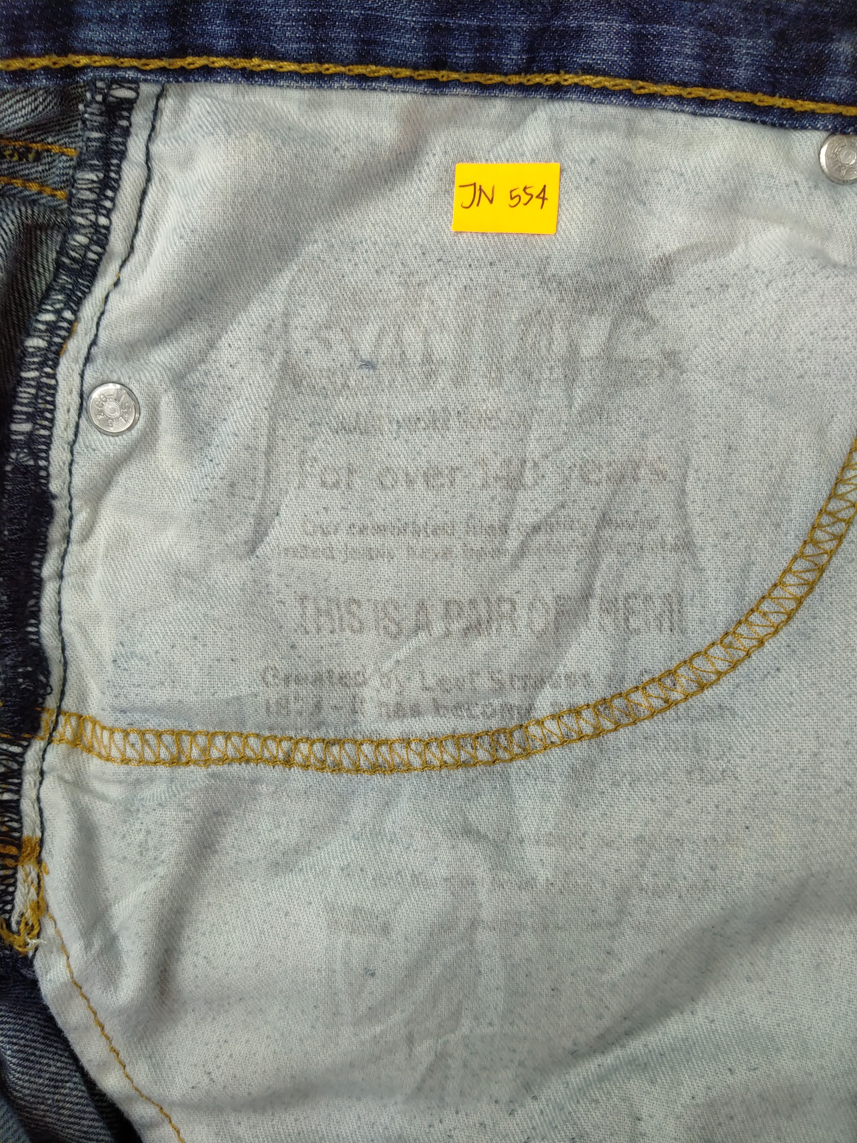 Levi's Levi's 514 Distressed Denim 33x33 -JN554 Size US 33 - 8 Thumbnail