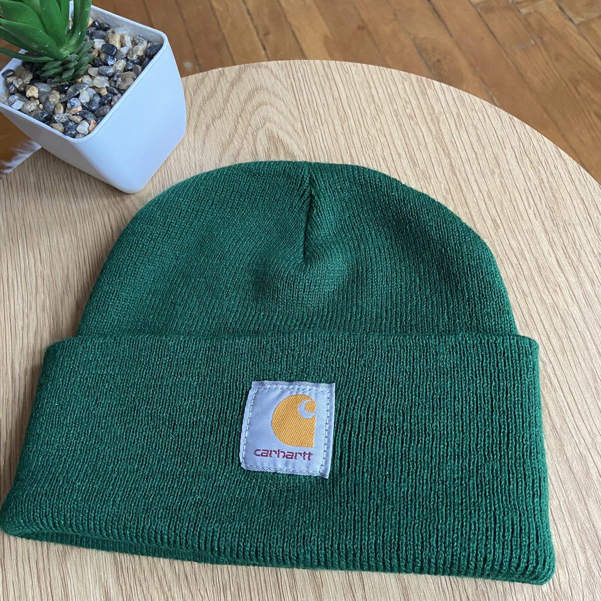 Carhartt × Carhartt Wip × Vintage 📌 Bundle x3 Carhartt Acrylic Beanie Hats Size ONE SIZE - 3 Thumbnail