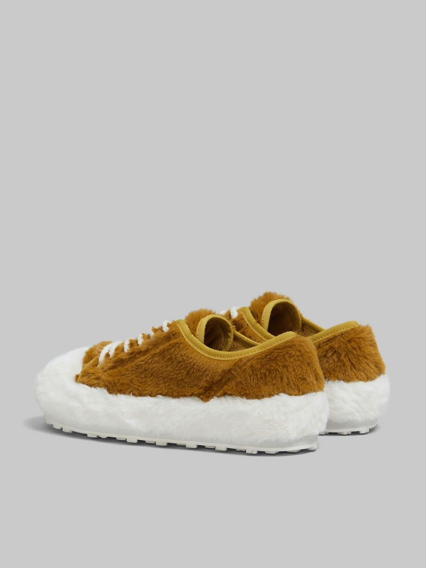 Marni o1f1d3z1025 Teddy Tennis Sneakers in Brown/White Size US 7 / IT 37 - 4 Thumbnail