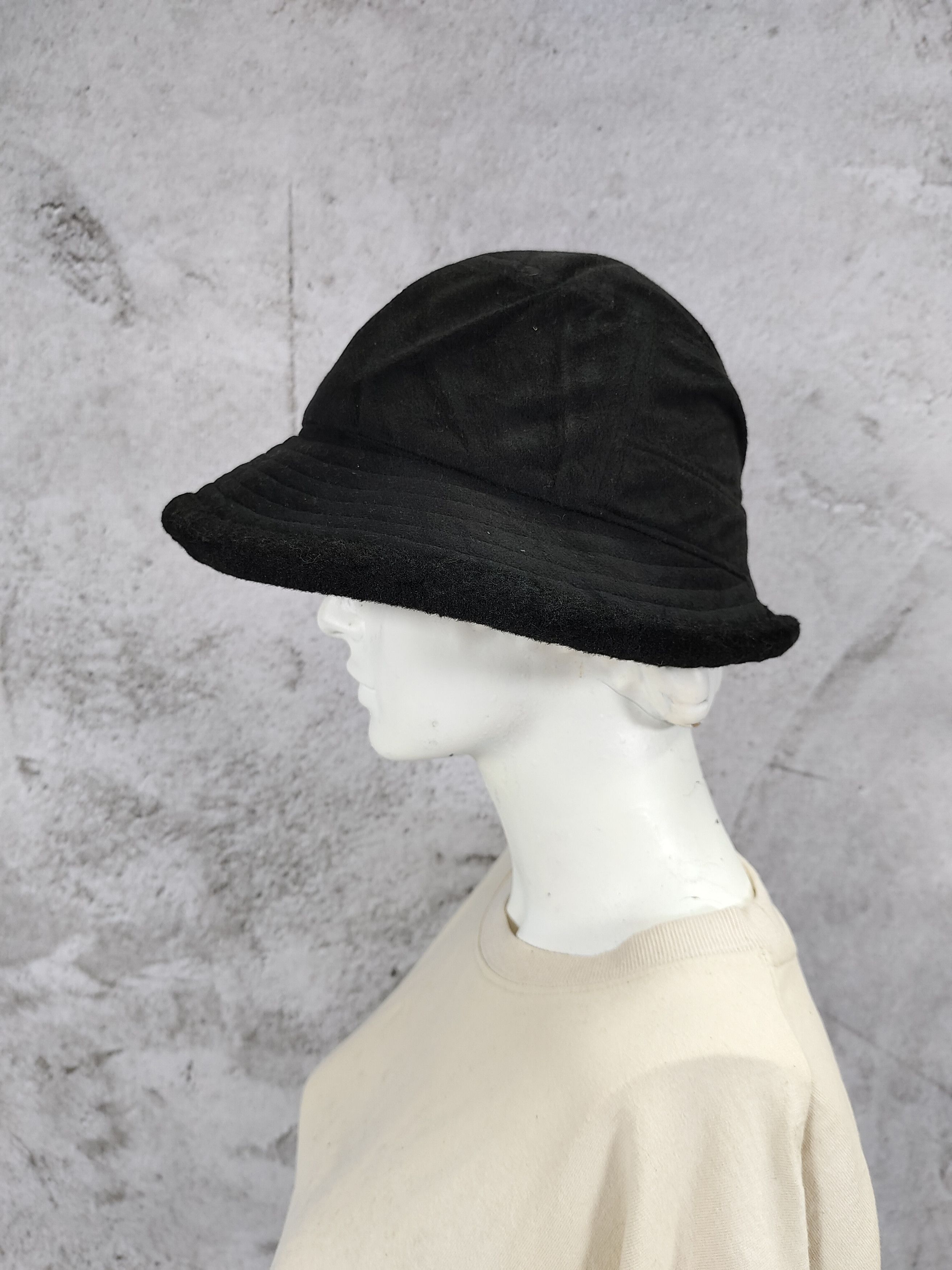 Balmain 2000s Balmain- Silhouette Archive Wide Brim Bucket Hat Size ONE SIZE - 1 Thumbnail