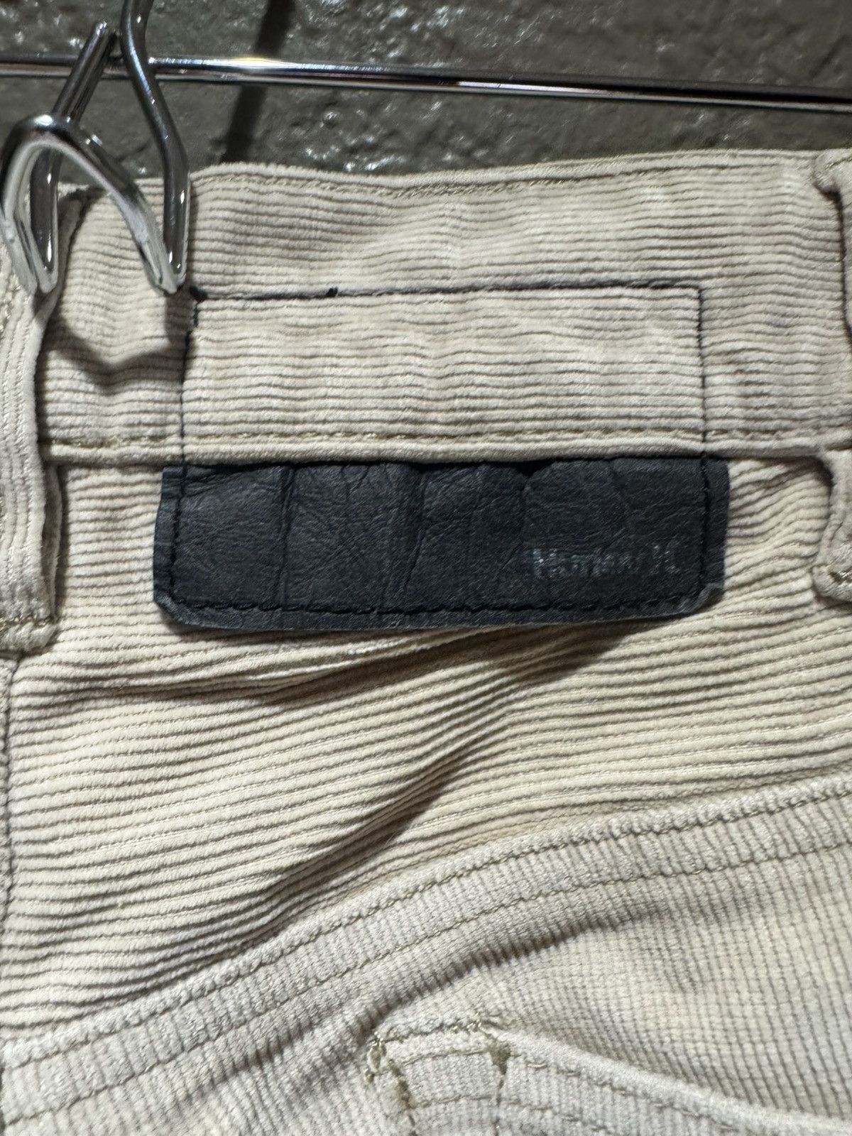Hurley Hurley Beige Corduroy Straight Leg Light Tan Pants 2000s Y2k Size US 30 / EU 46 - 13 Thumbnail