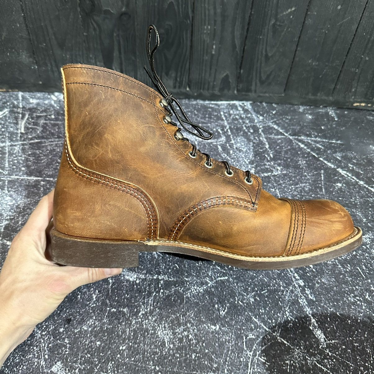 Red Wing Red Wing Iron Ranger Men’s Leather Boots Size 10.5D us 9.5uk Size US 10.5 / EU 43-44 - 9 Thumbnail