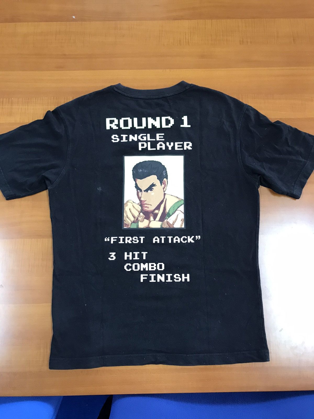Vintage 🎮 SEM/R Retro Fighter Tee – Size L 🎮 Size US M / EU 48-50 / 2 - 14 Thumbnail