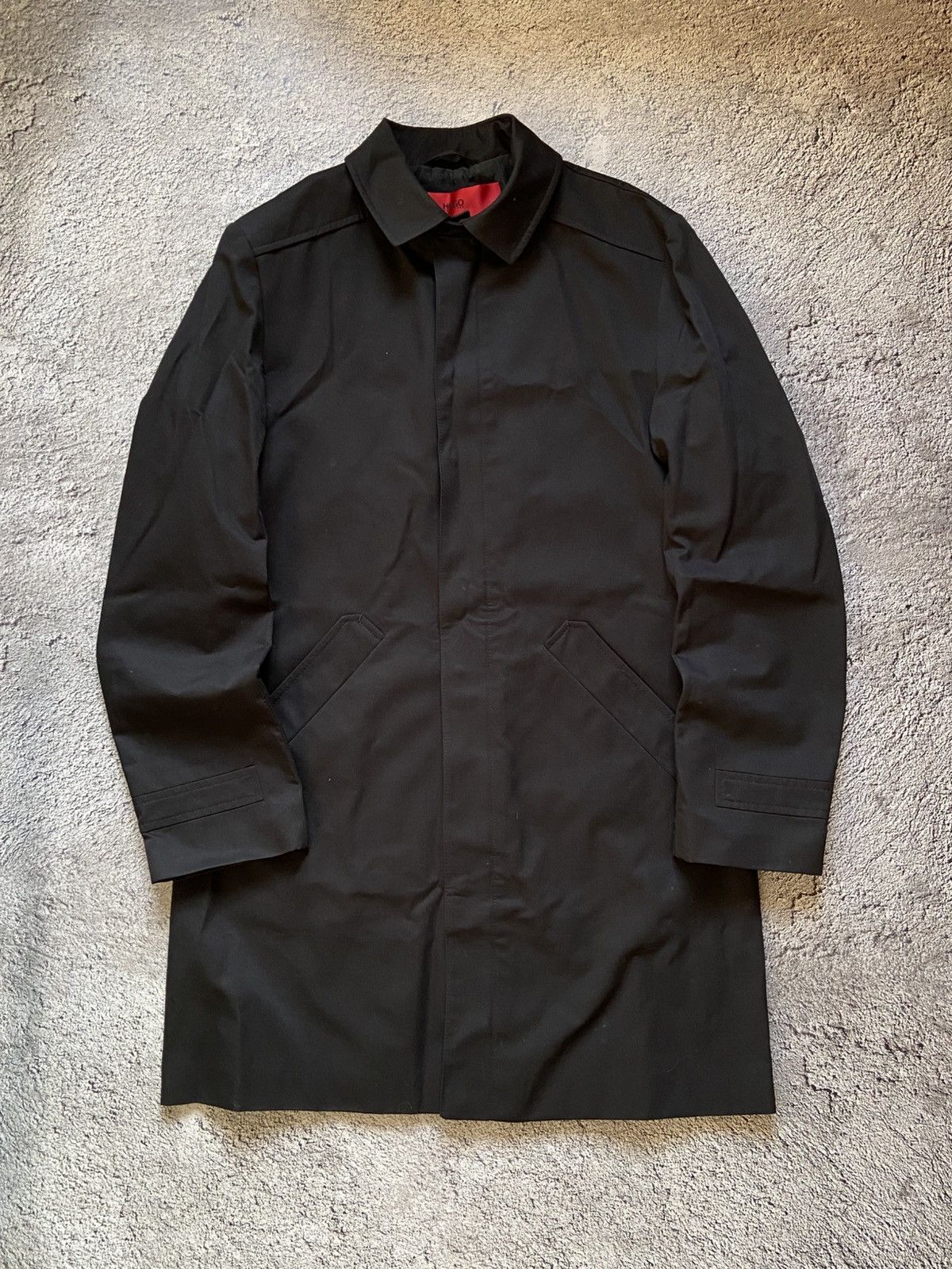 Hugo boss coat matrix style military avant garde style