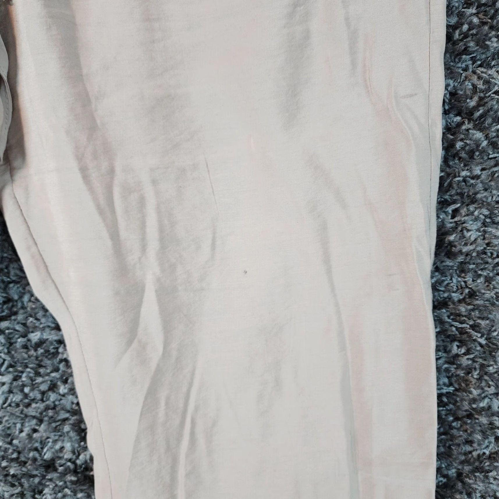 Zara Zara Pants Womens Size M Beige Loose Size 32" / US 10 / IT 46 - 2 Thumbnail