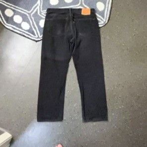 Levi's Vintage Levi's 501 Black Denim Jeans 36x30 Size US 36 / EU 52 - 4 Thumbnail