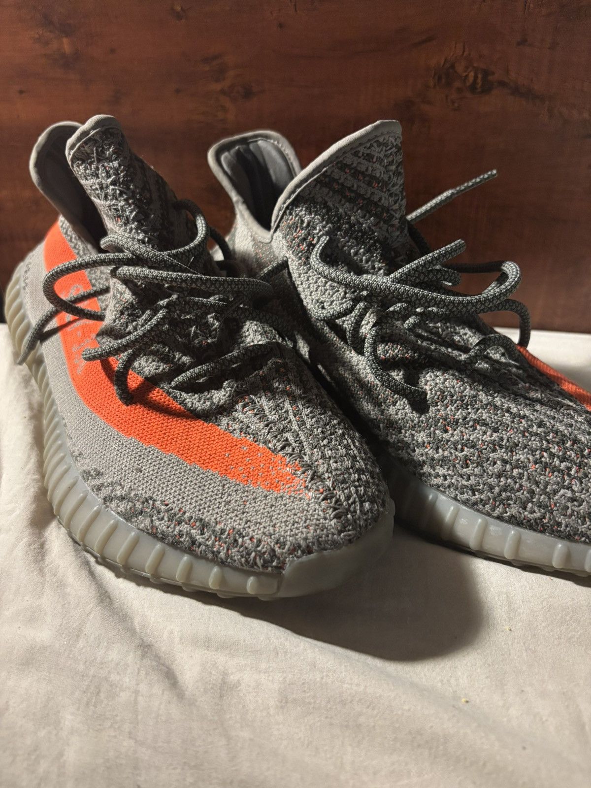Yeezy Yeezy 350 v2 beluga grey and orange Size US 13 / EU 46 - 1 Thumbnail