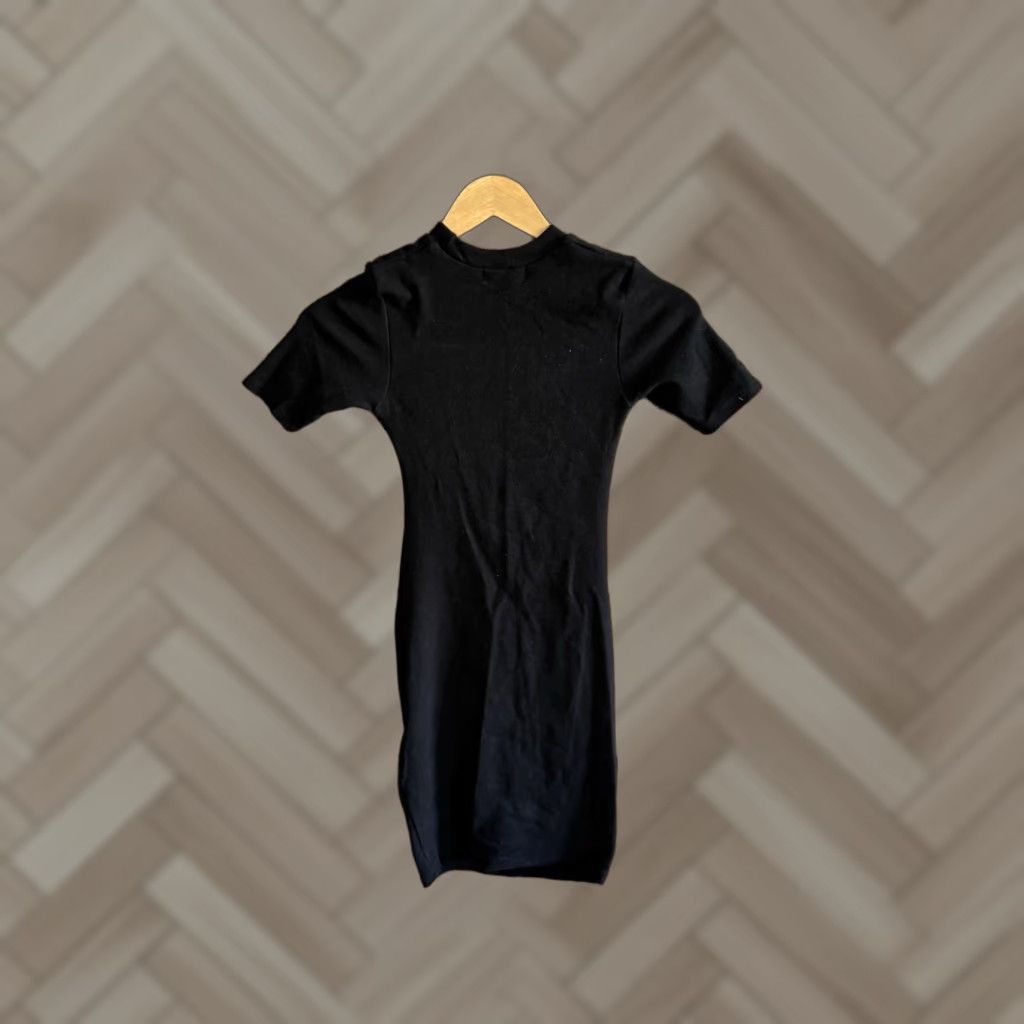 Oak + Fort VINTAGE Oak + Fort Womens Black Short Sleeve Shirt Dress Short XS Size XS / US 0-2 / IT 36-38 - 1 Thumbnail