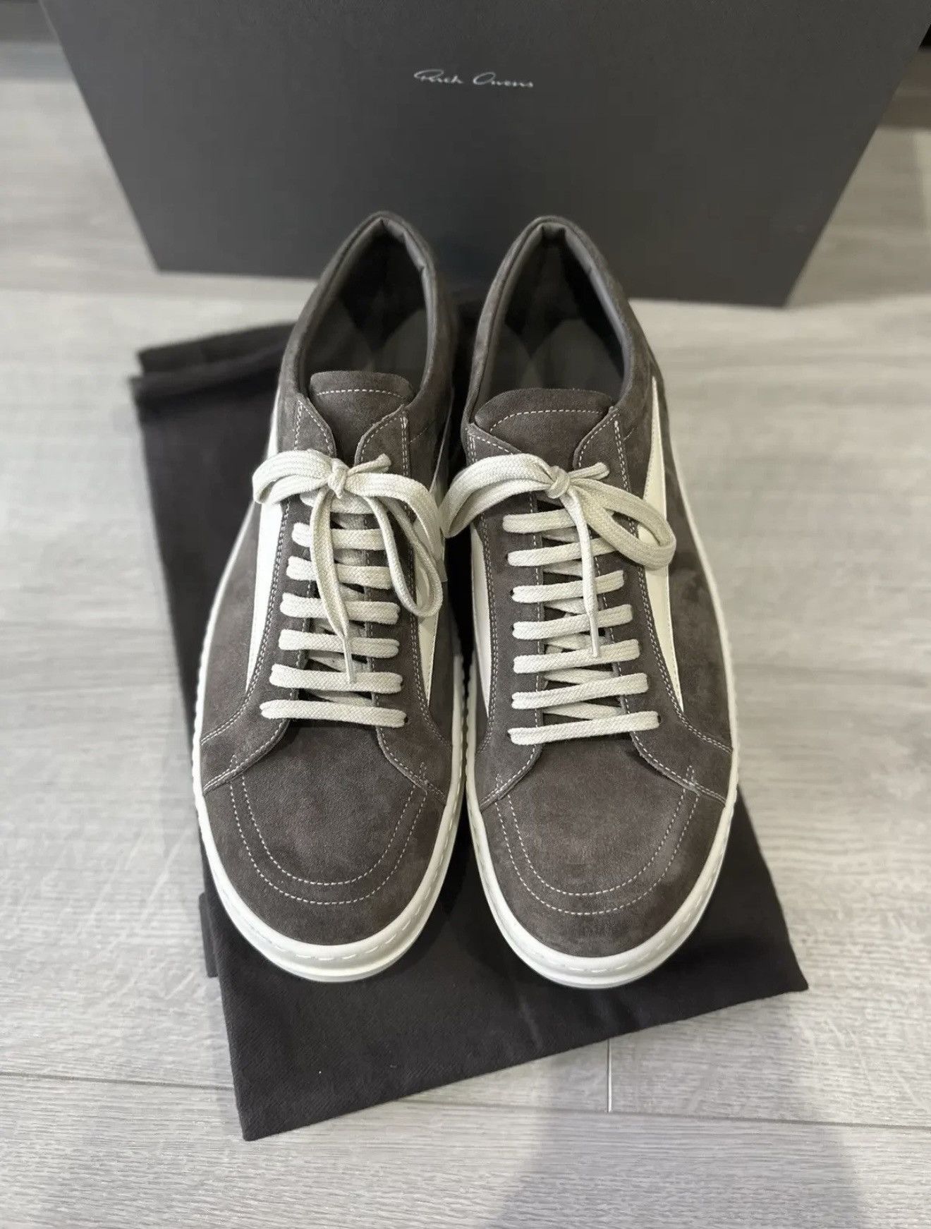 Rick Owens RICK OWENS VINTAGE SNEAKER DUST Size US 12 / EU 45 - 6 Thumbnail