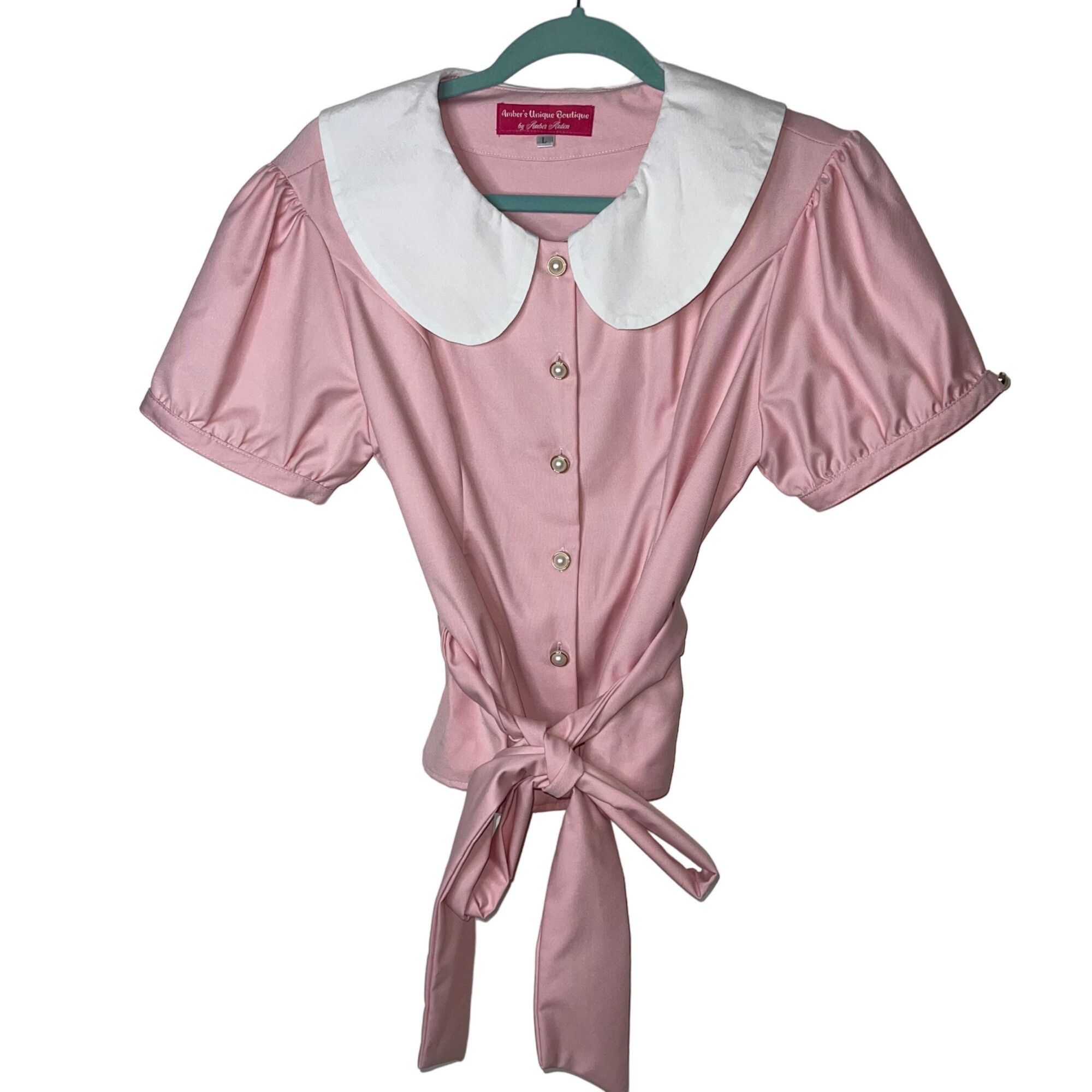 Ambers Unique Boutique Womens Blouse Size Large