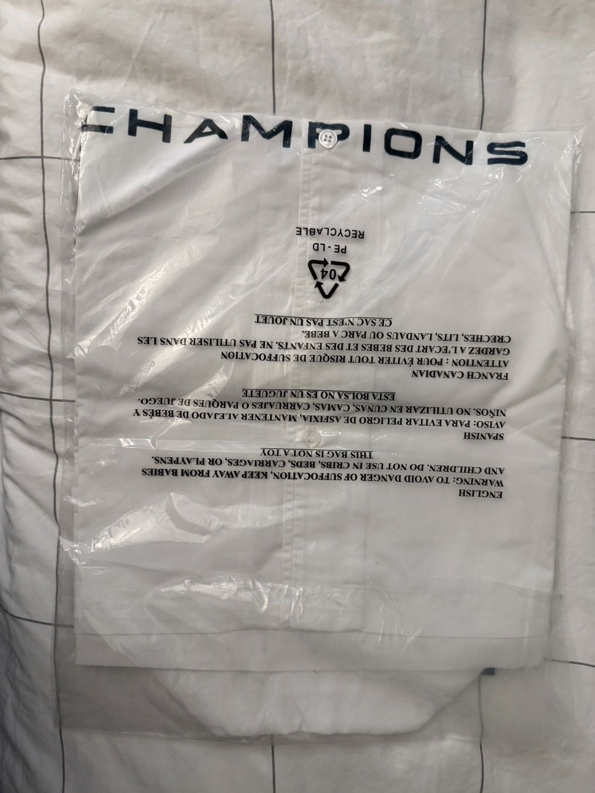 Rhude Rhude Champions Snap Shirt 'White' Relaxed Fit Embroidered Size US XL / EU 56 / 4 - 8 Thumbnail